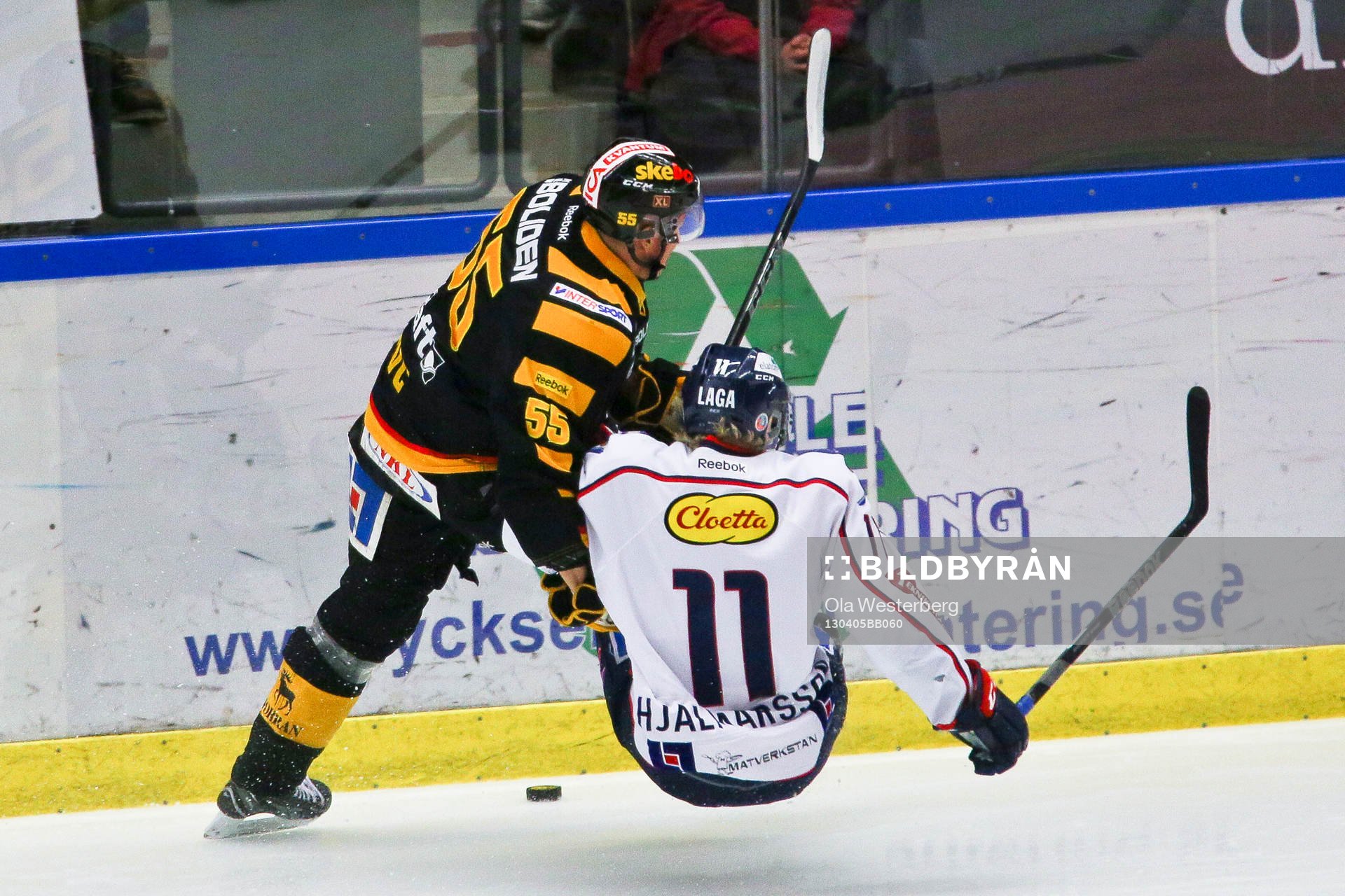 Ishockey, SM-semifinal 5, Skellefteå - Linköping. Martin