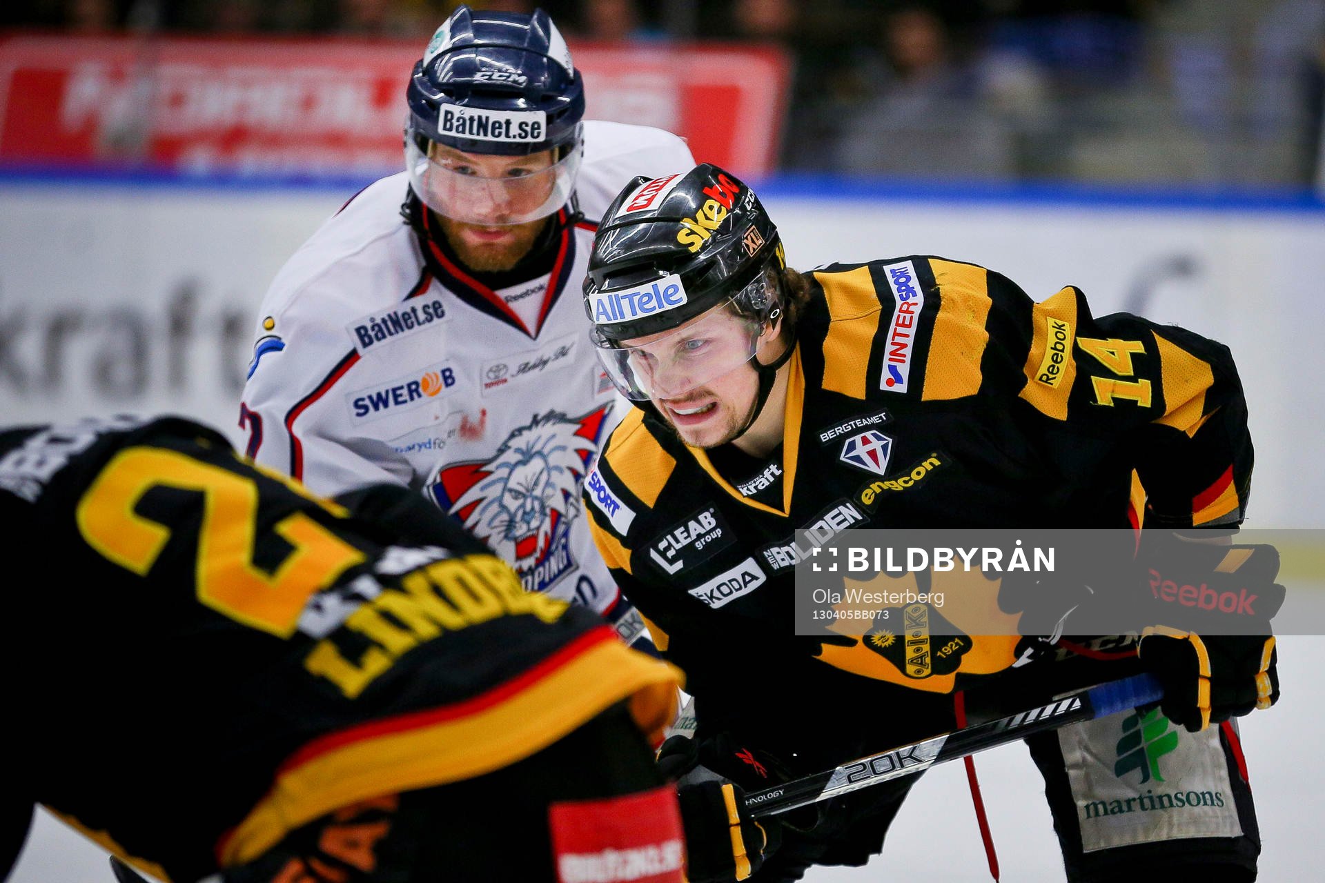 Ishockey, SM-semifinal 5, Skellefteå - Linköping. Petter
