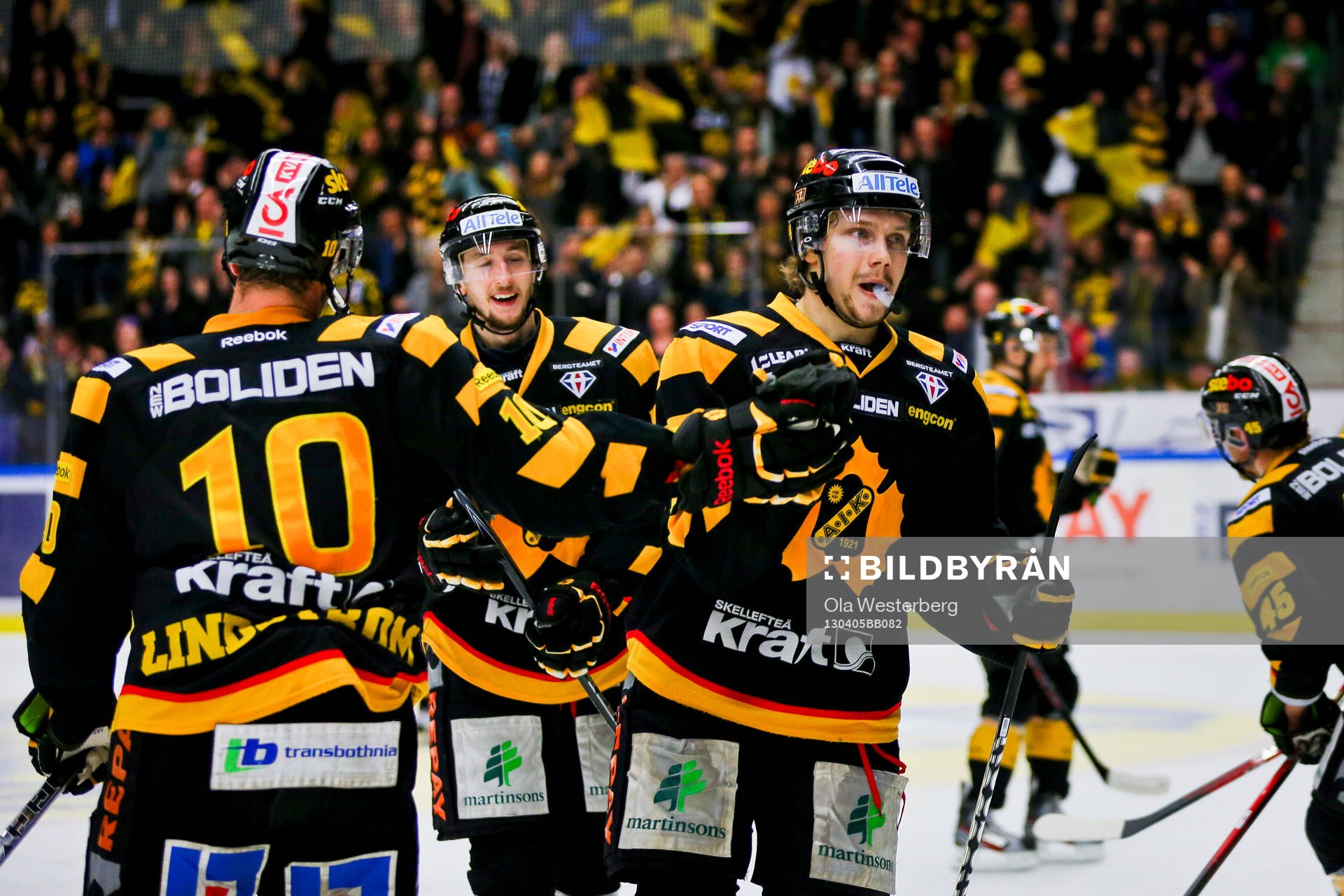 Ishockey, SM-semifinal 5, Skellefteå - Linköping. Petter