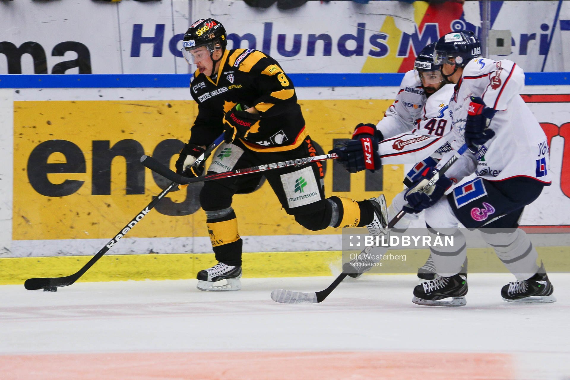 Ishockey, SM-semifinal 5, Skellefteå - Linköping. Viktor