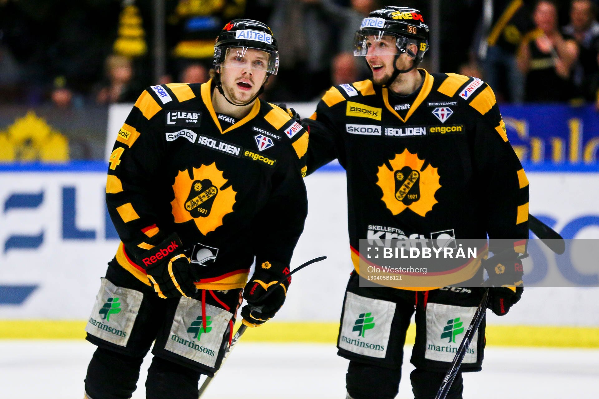 Ishockey, SM-semifinal 5, Skellefteå - Linköping. Petter