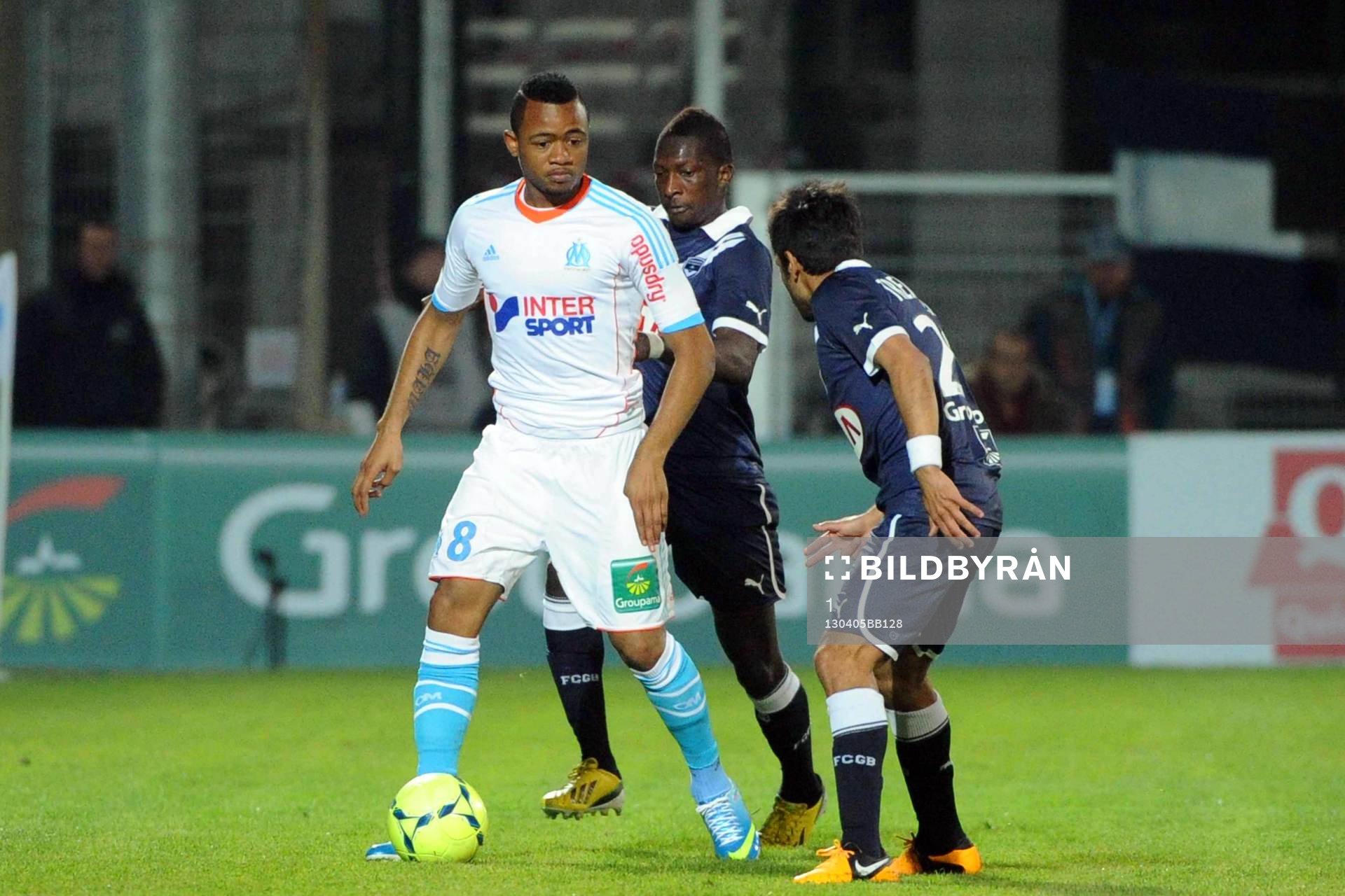 Jordan AYEW - 05.04.2013 - Marseille / Bordeaux - 31e