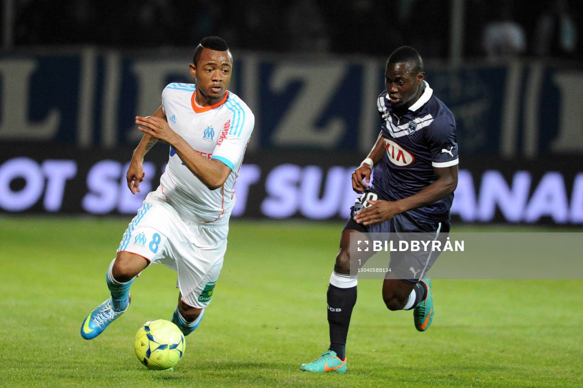 Jordan AYEW / Henri SAIVET - 05.04.2013 - Marseille /