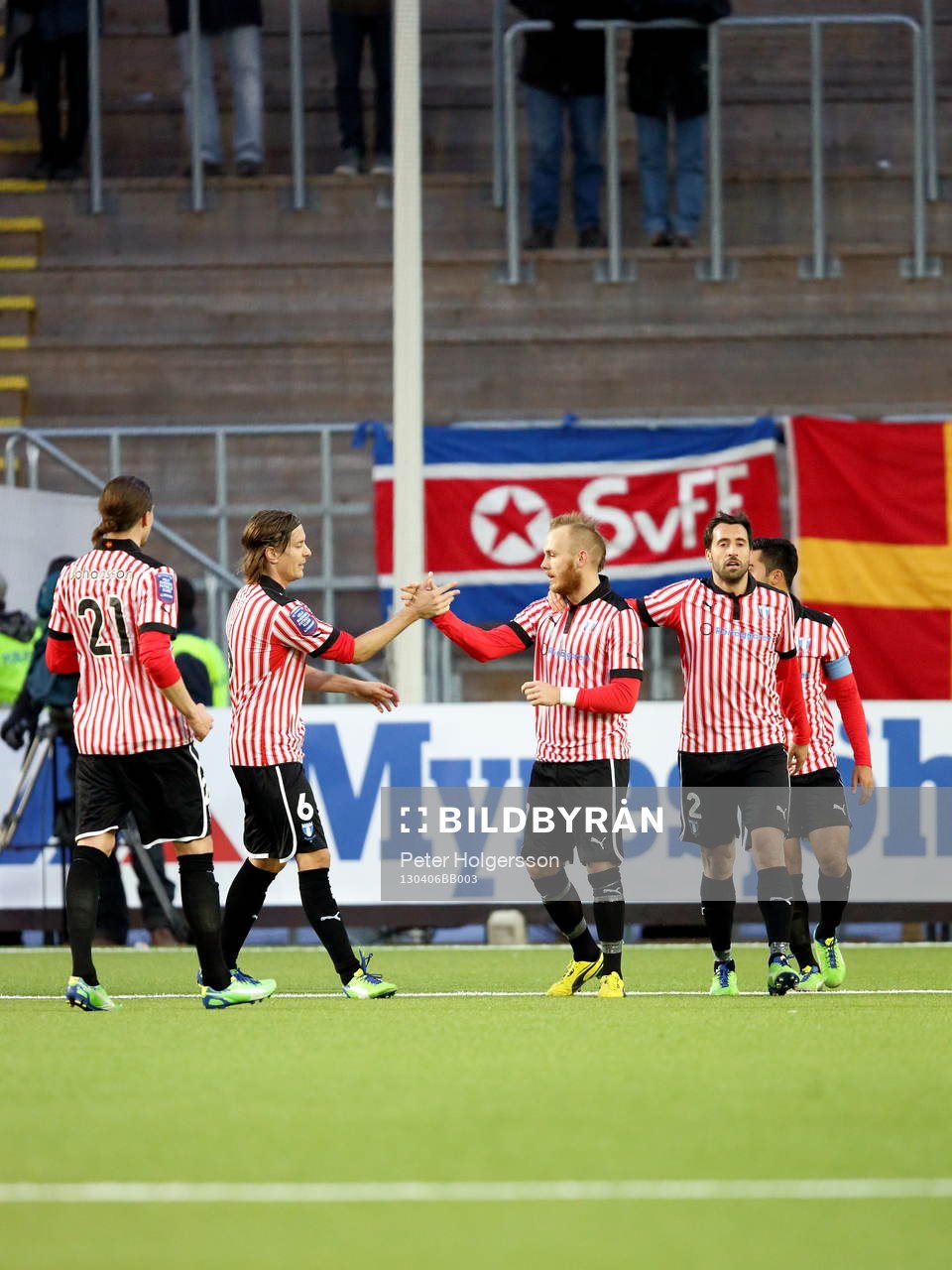 Fotboll, Allsvenskan, Åtvidabergs FF - Malmö FF: Mål Malmö 7 Magnus Eriksson tidigare Åtvidabergs FF.