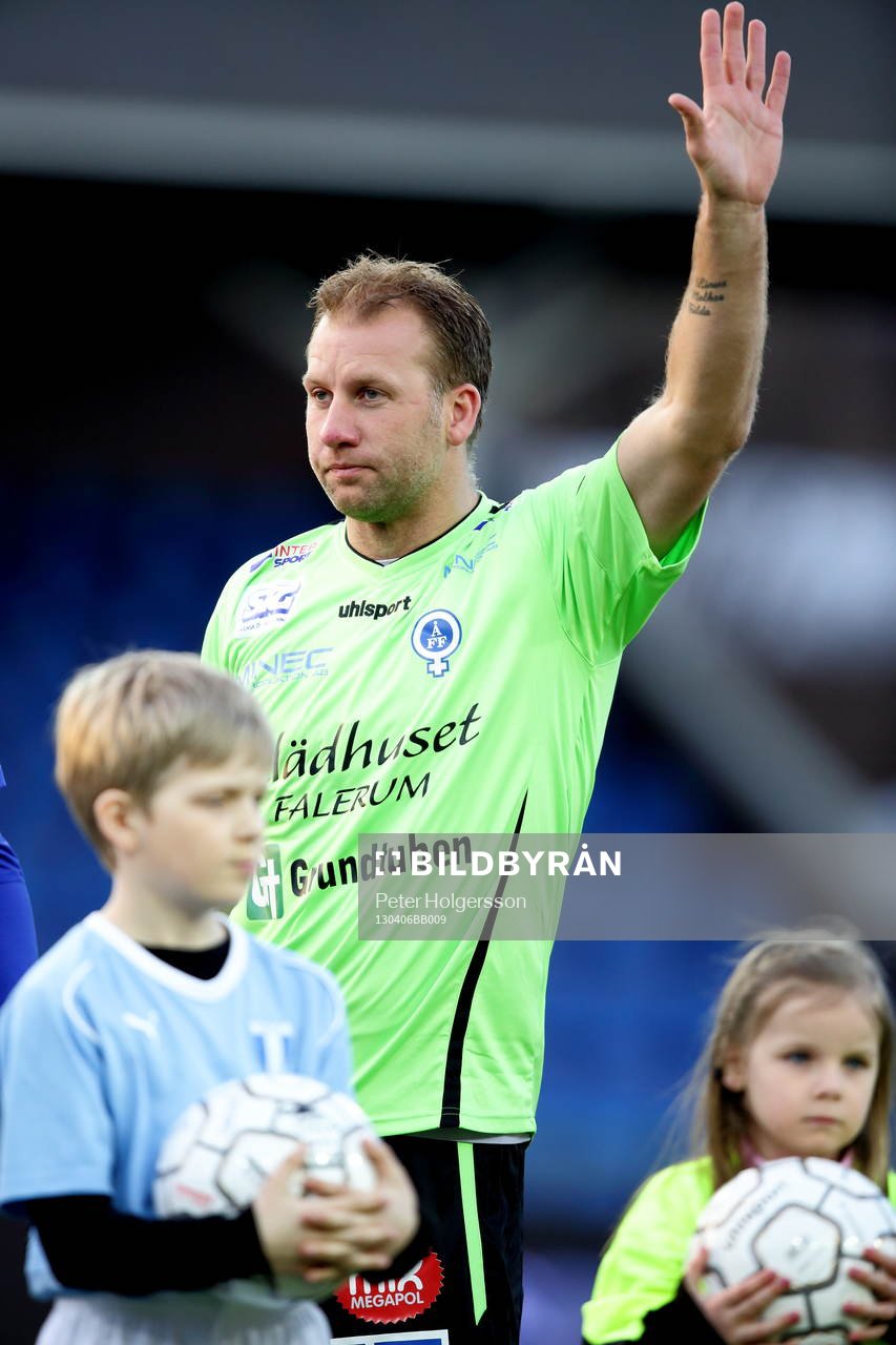 Åtvidaberg 1 målvakt Henrik Gustavsson