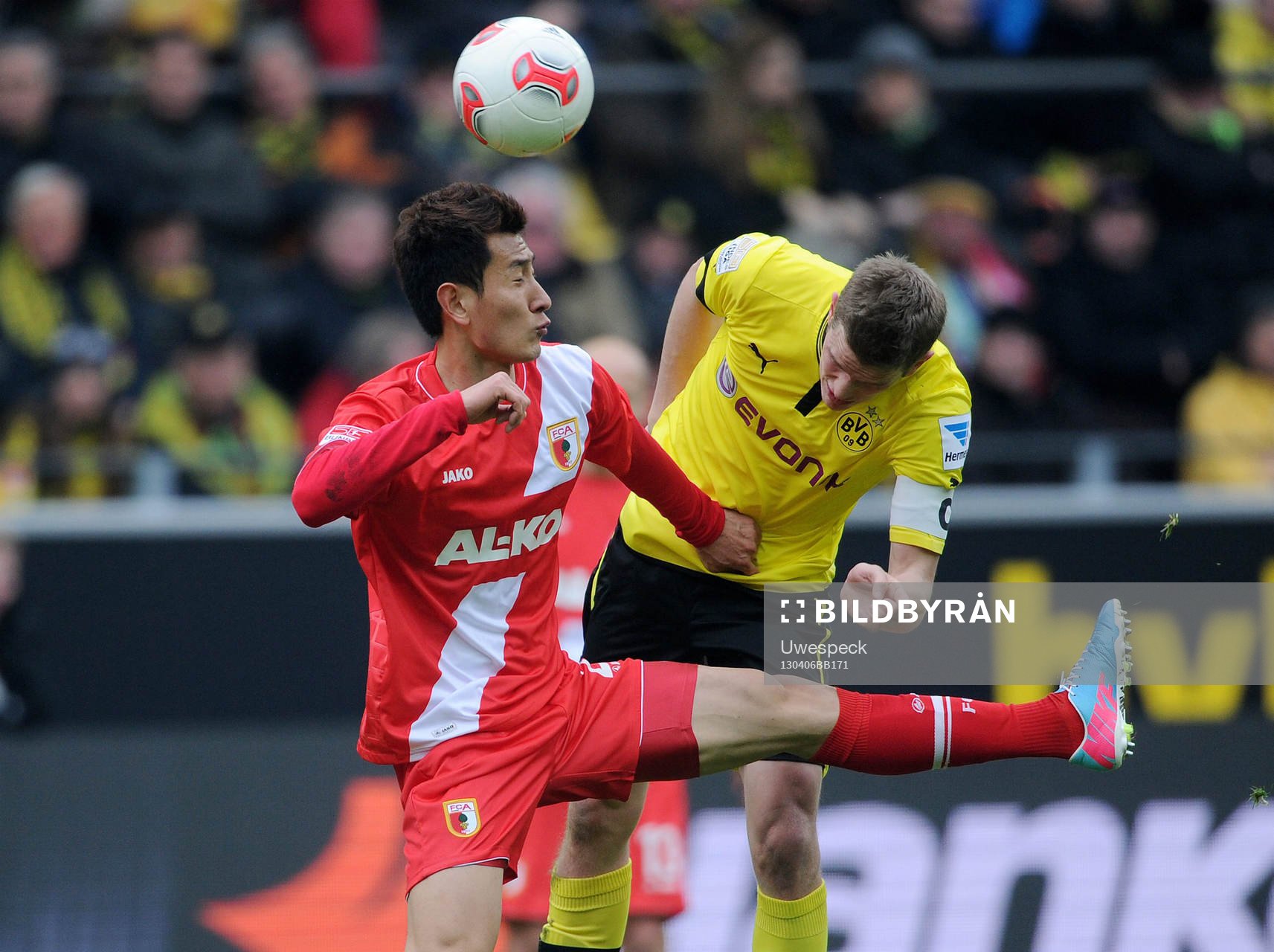 Fotboll, Bundesliga, Borussia Dortmund - FC Augsburgv.l.