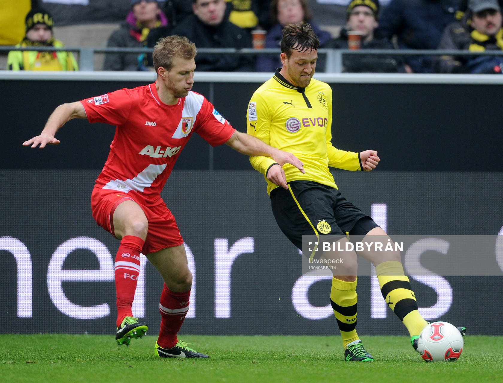 Fotboll, Bundesliga, Borussia Dortmund - FC Augsburgv.l.