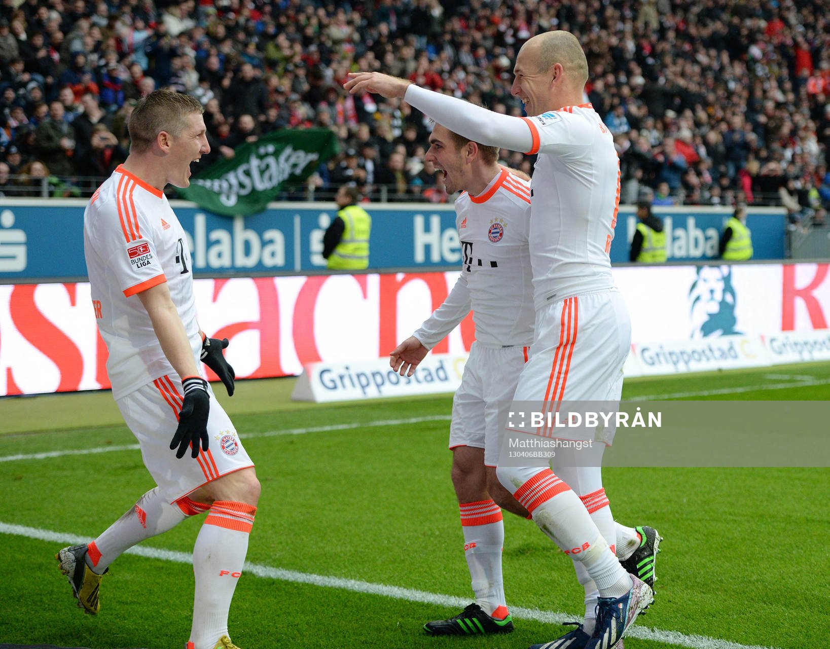 Fotboll, Bundesliga, Eintracht Frankfurt - FC Bayern