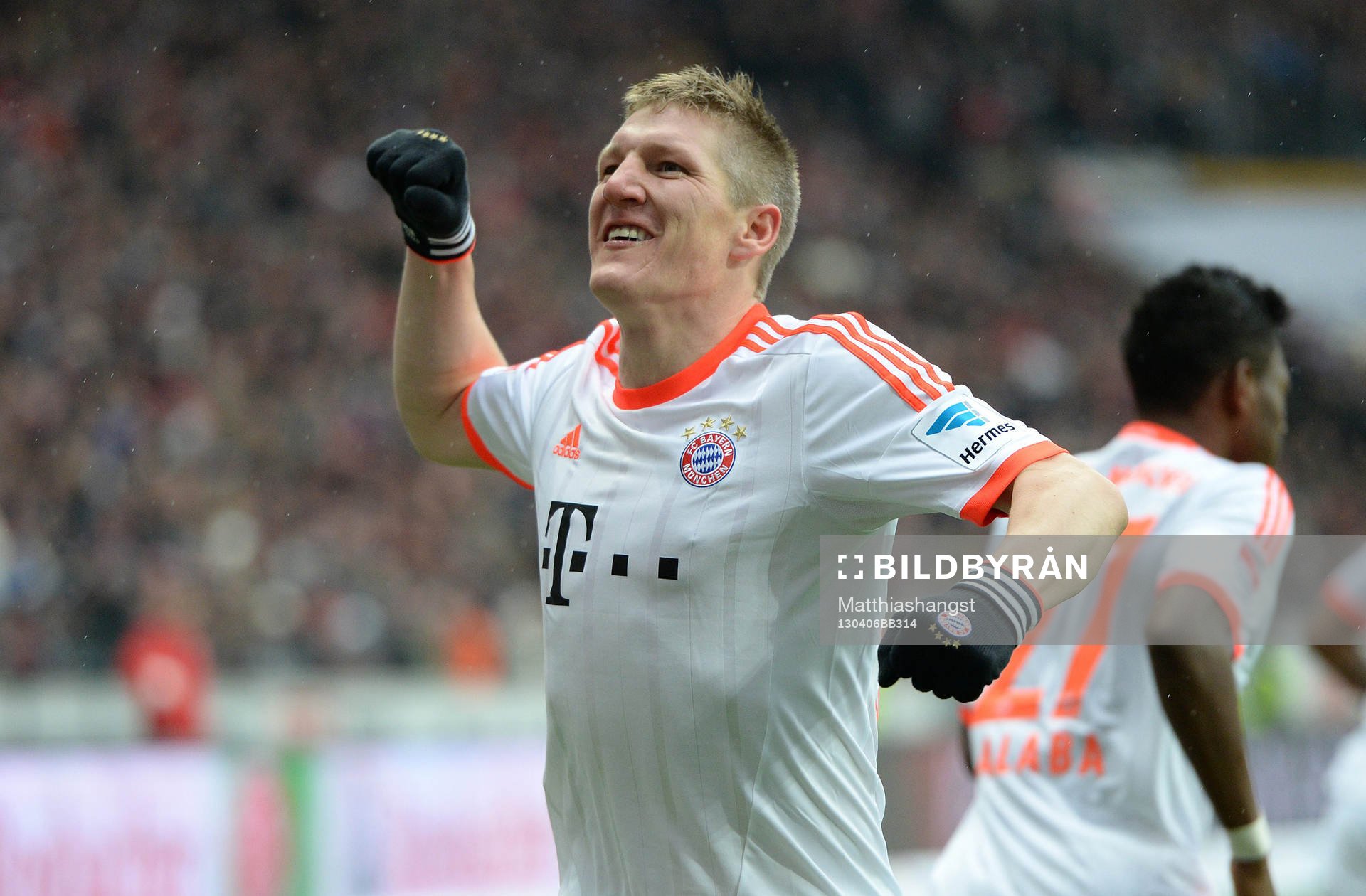  0:1 Jubel Bastian Schweinsteiger (Bayern)