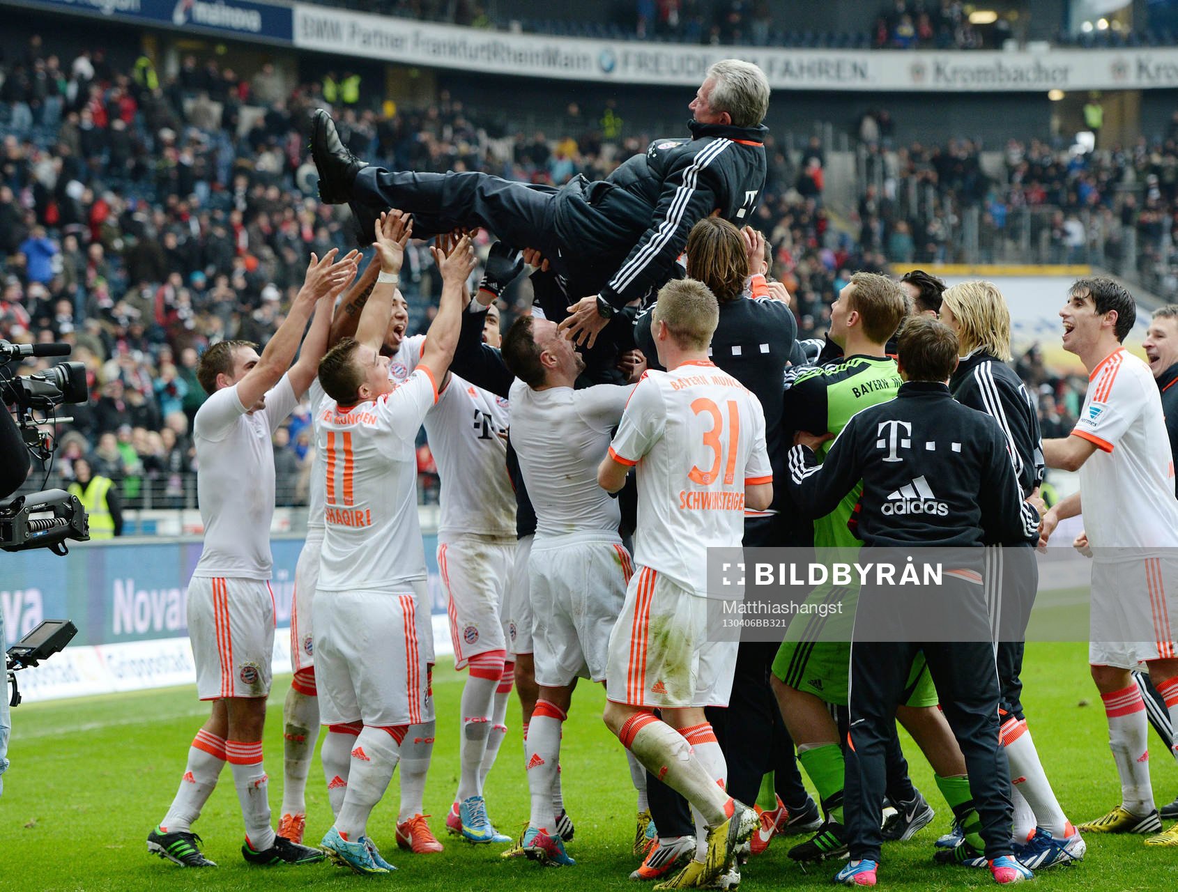 Fotboll, Bundesliga, Eintracht Frankfurt - FC Bayern
