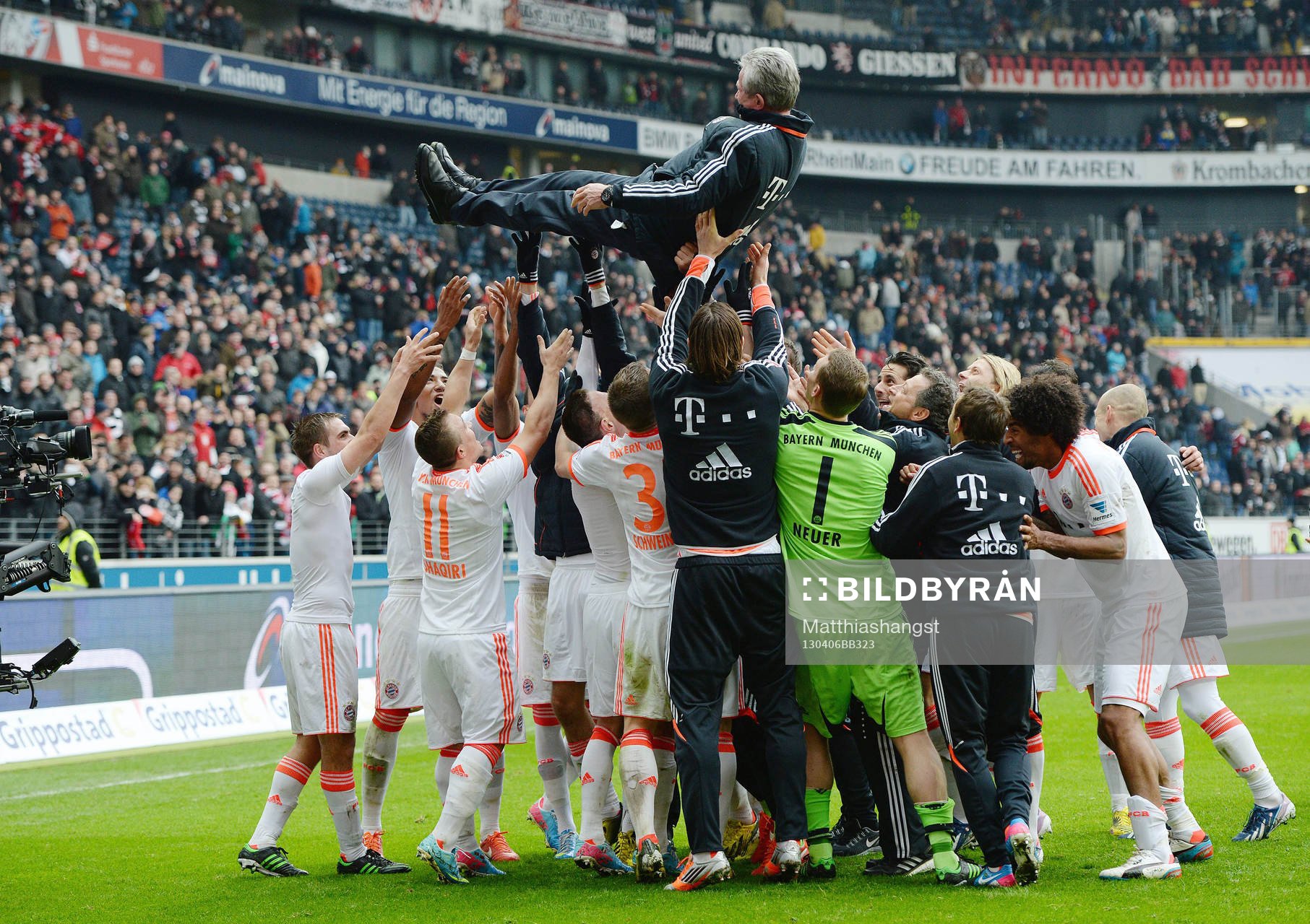 Fotboll, Bundesliga, Eintracht Frankfurt - FC Bayern