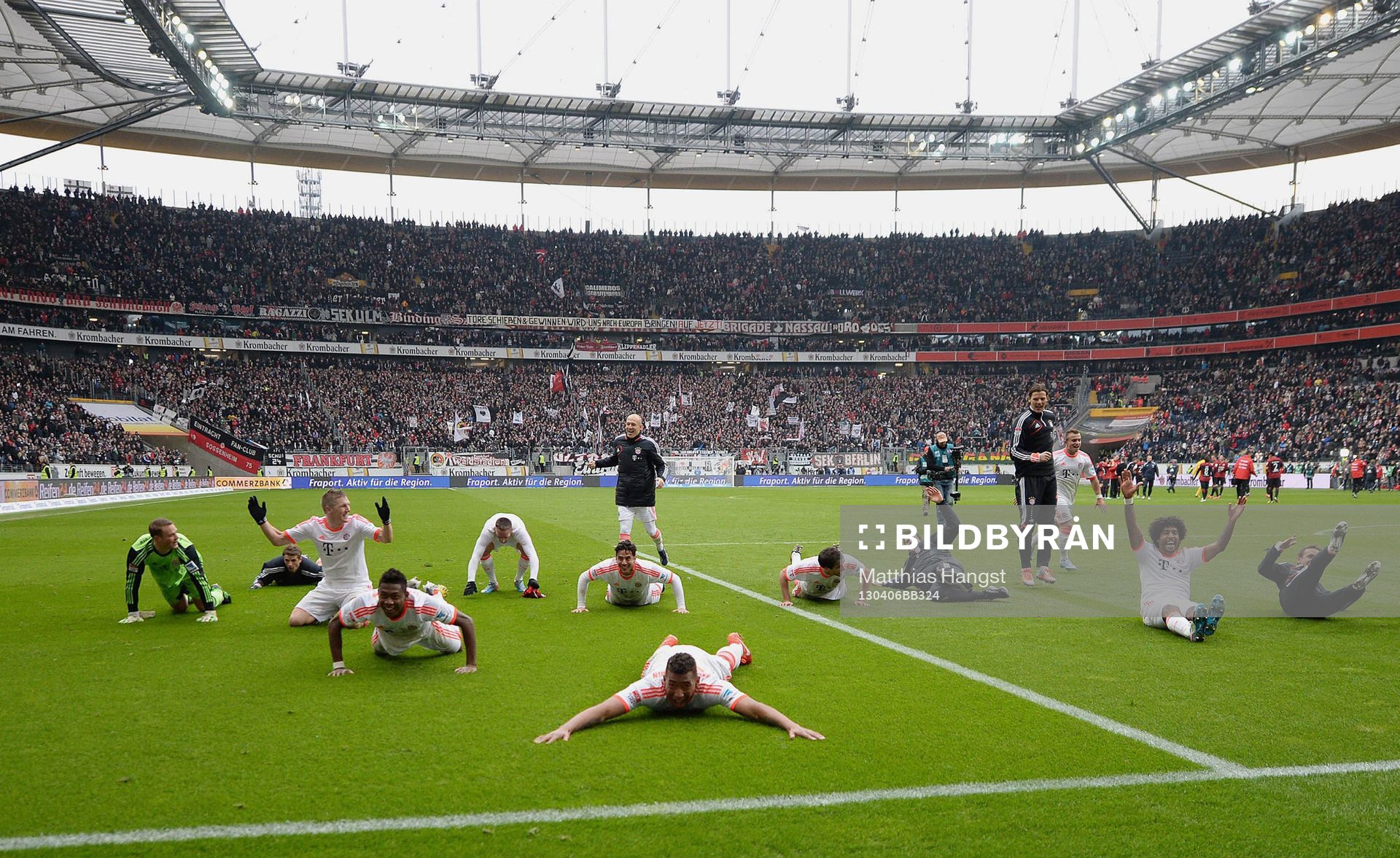  Jubel Bayern, Bayern Deutscher Meister 2012/2013