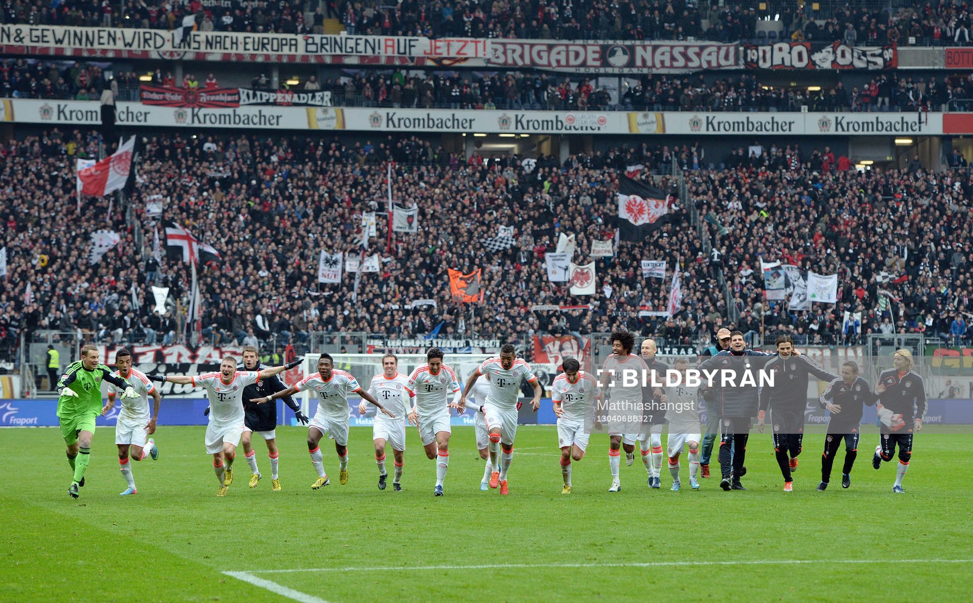 Fotboll, Bundesliga, Eintracht Frankfurt - FC Bayern
