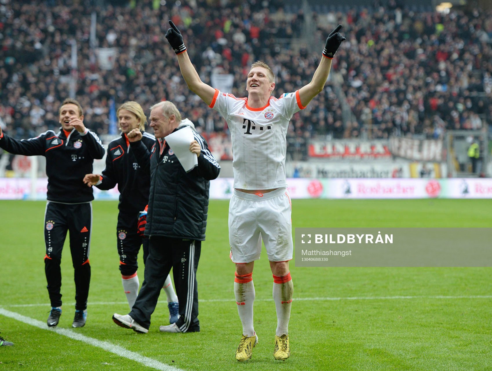 Fotboll, Bundesliga, Eintracht Frankfurt - FC Bayern