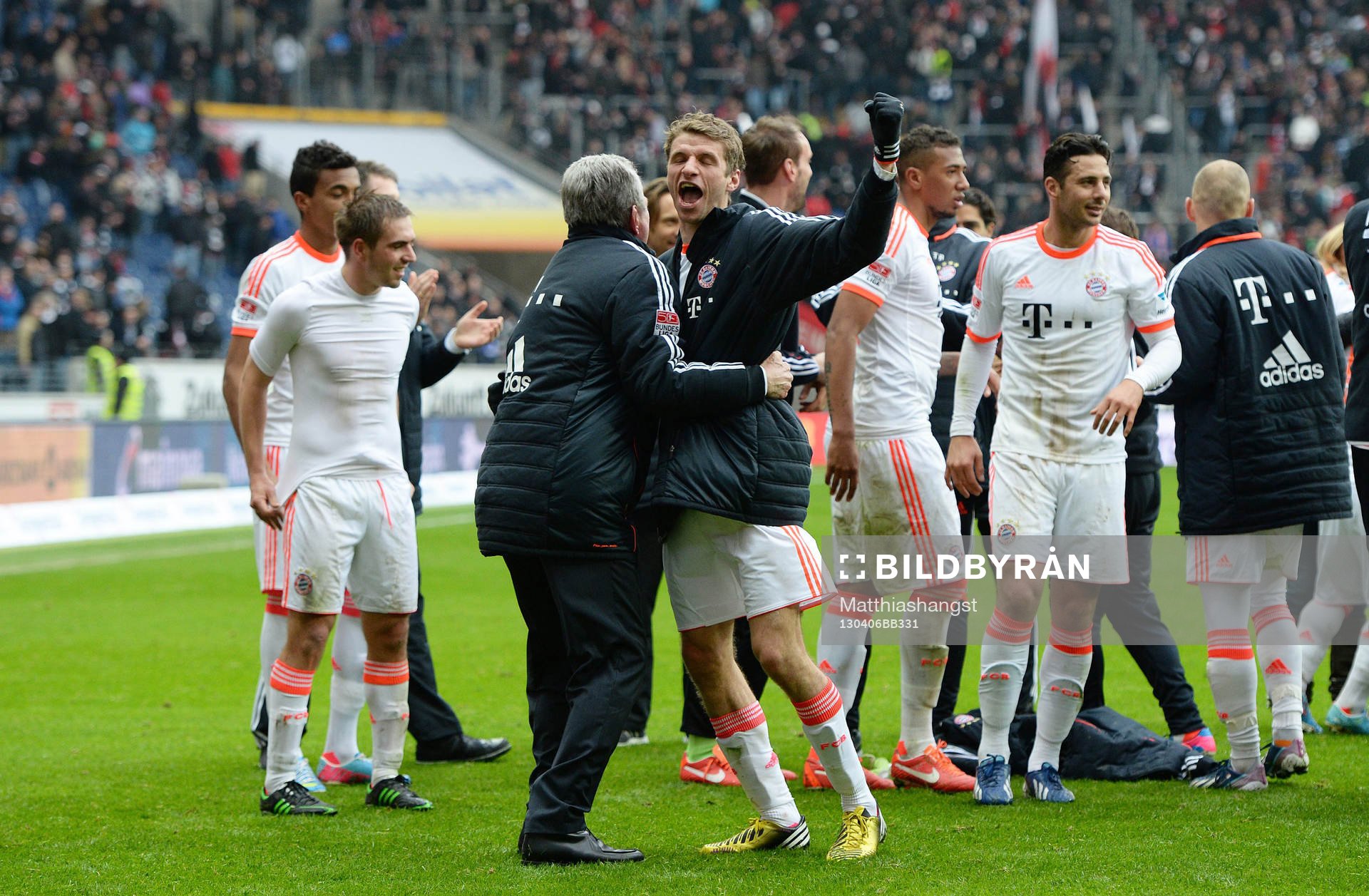 Fotboll, Bundesliga, Eintracht Frankfurt - FC Bayern