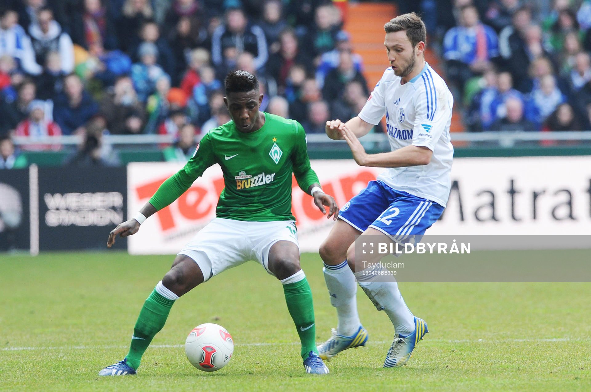 v.l. Eljero Elia, Marco Hoeger (Schalke)