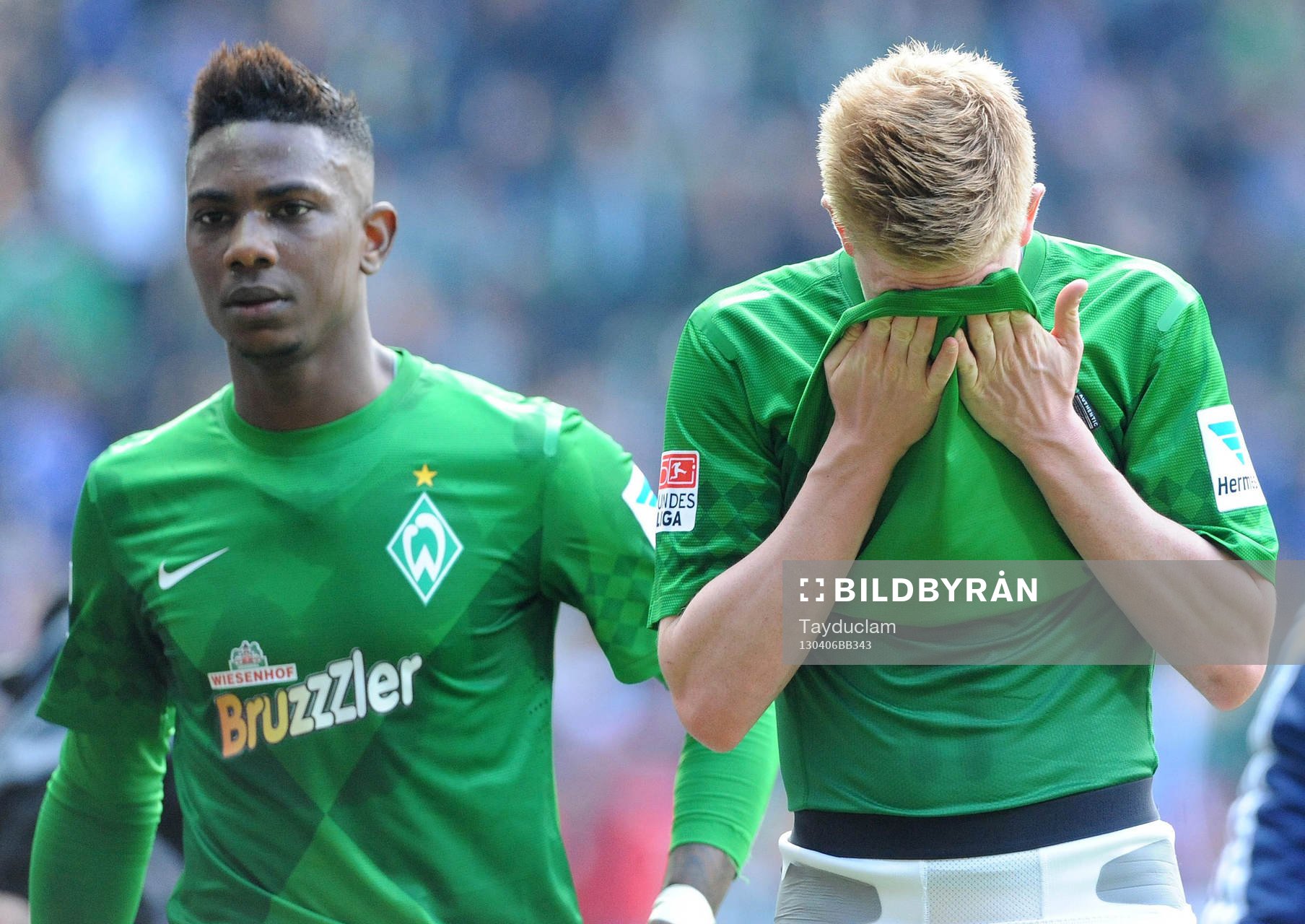 v.l. Eljero Elia, Kevin de Bruyne (Bremen)