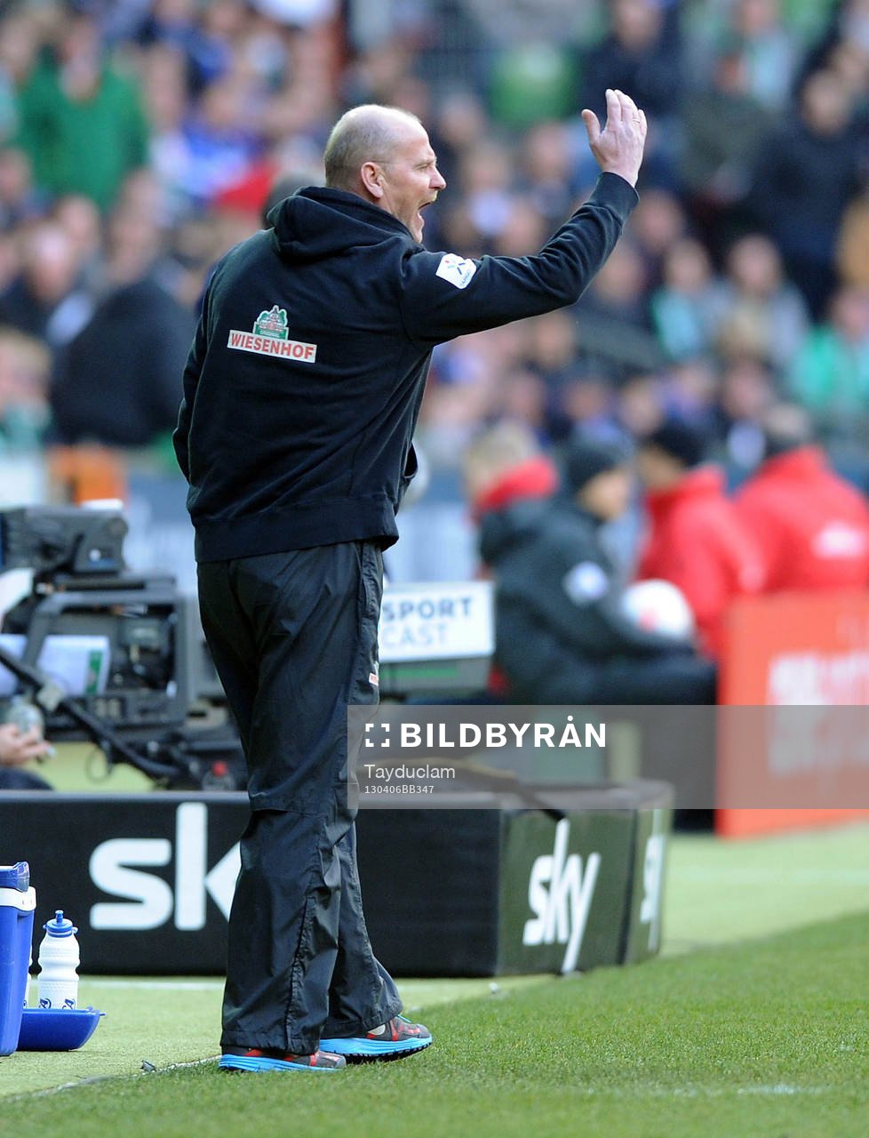 Trainer Thomas Schaaf (Bremen)