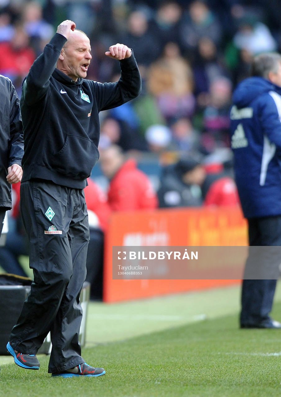 Trainer Thomas Schaaf (Bremen)