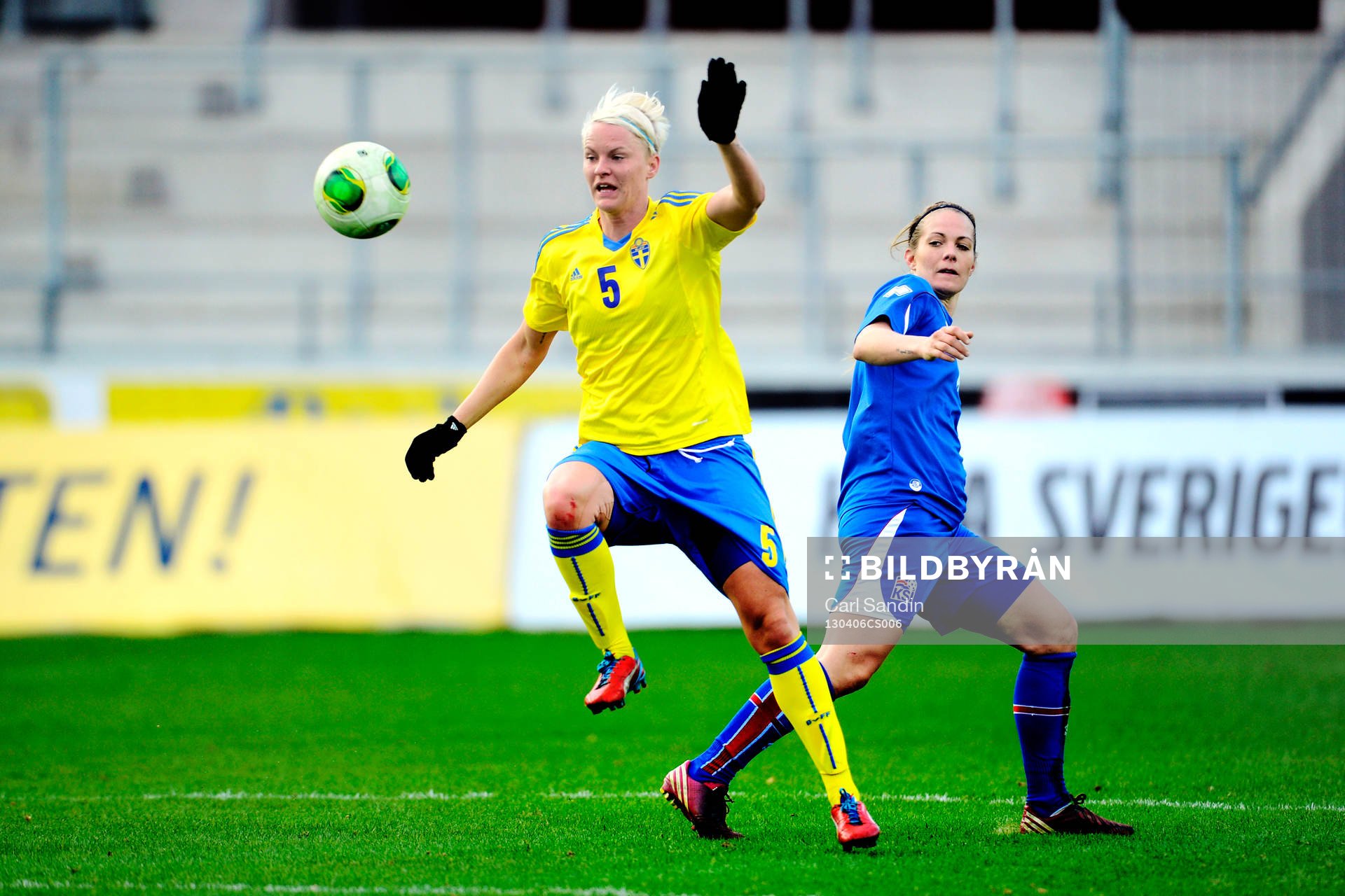 Nilla Fischer, Sverige och Harpa Thorsteinsdottir, Island