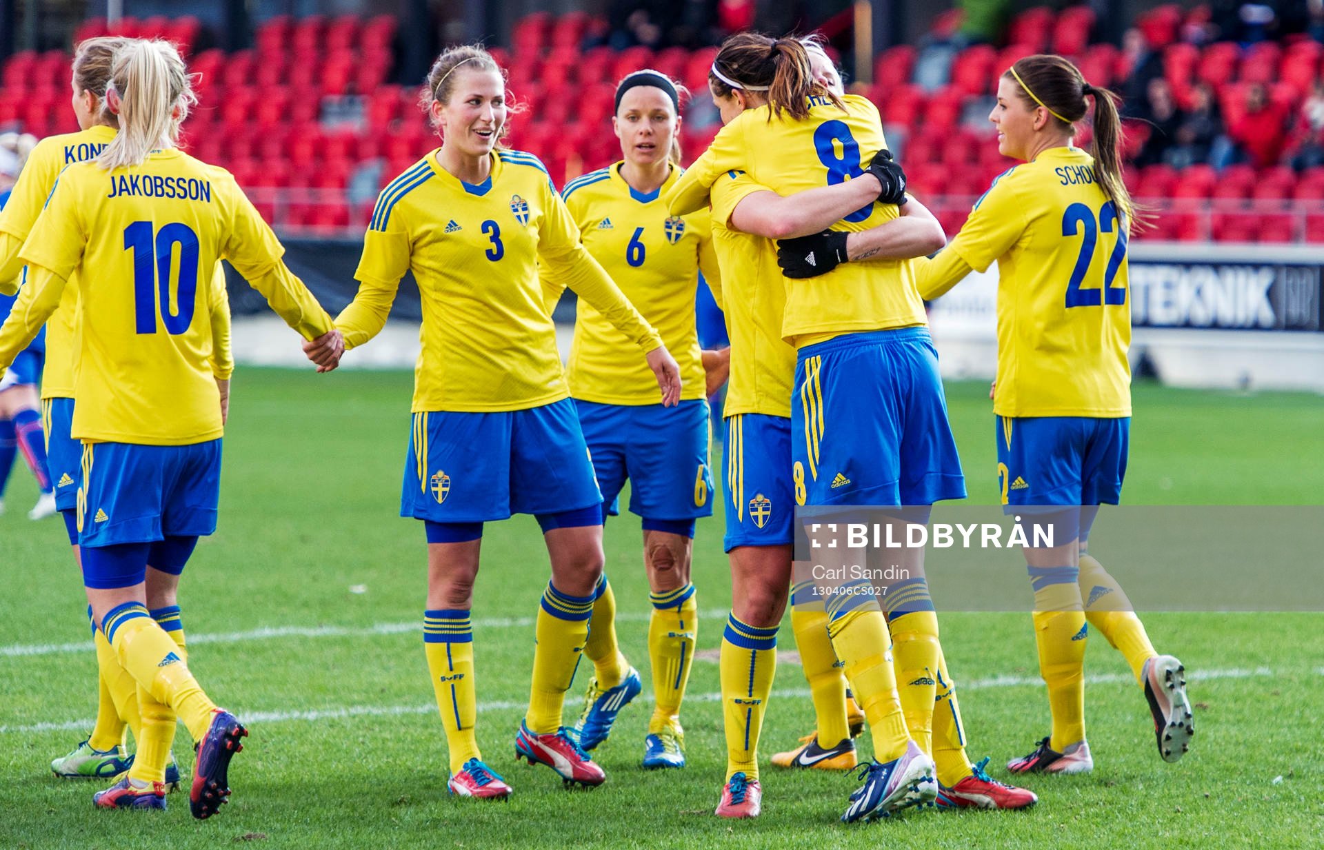 Sverige jublar