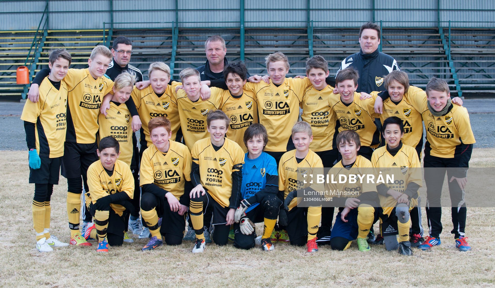 Fotboll, lagbild, IFK Hässleholm, P00
