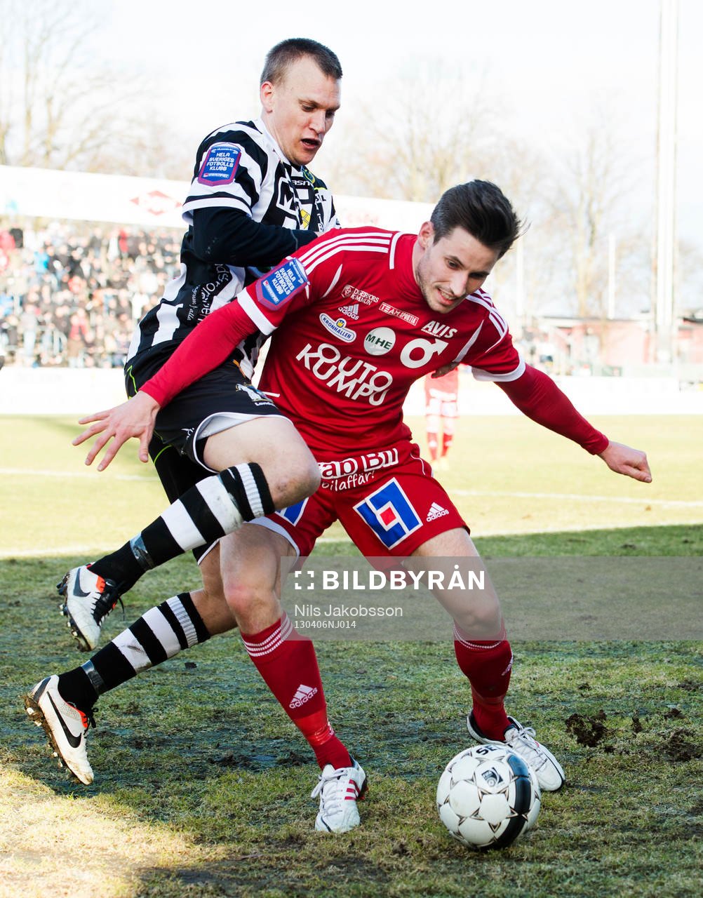 Linus Malmqvist, Landskrona BOIS, Marcus De Bruin, Degerfors