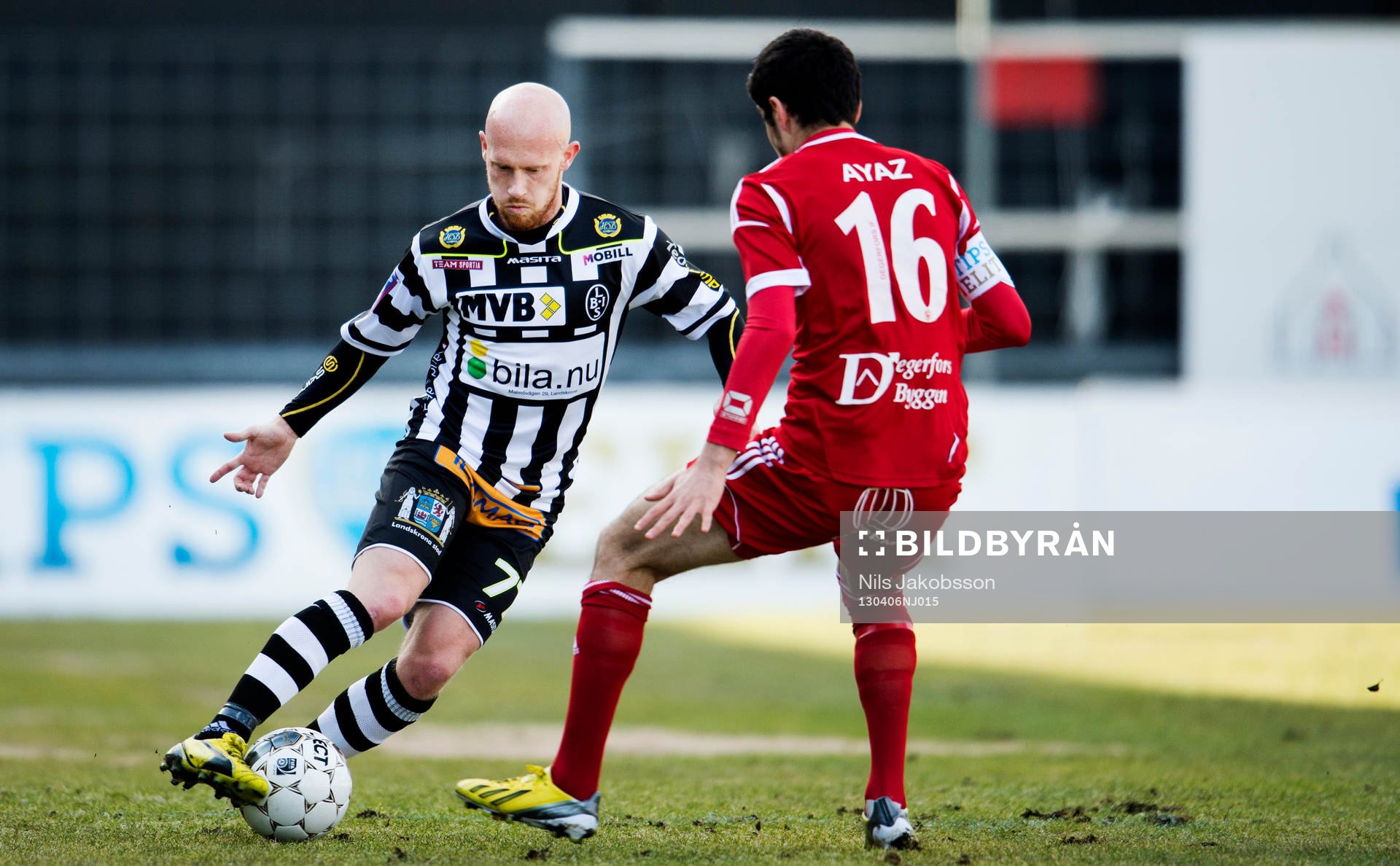Max Mölder, Landskrona BOIS, Ferhad Ayaz, Degerfors