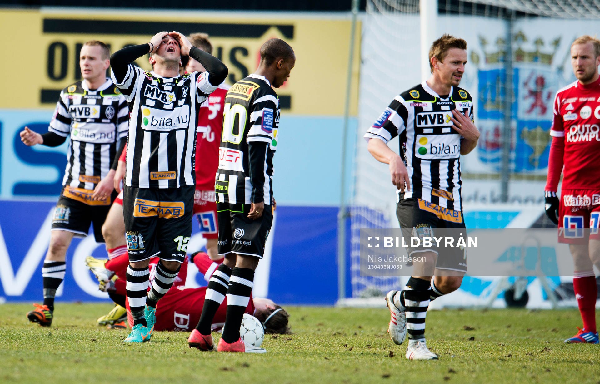 Alexander Nilsson, Landskrona BOIS, deppar ihop