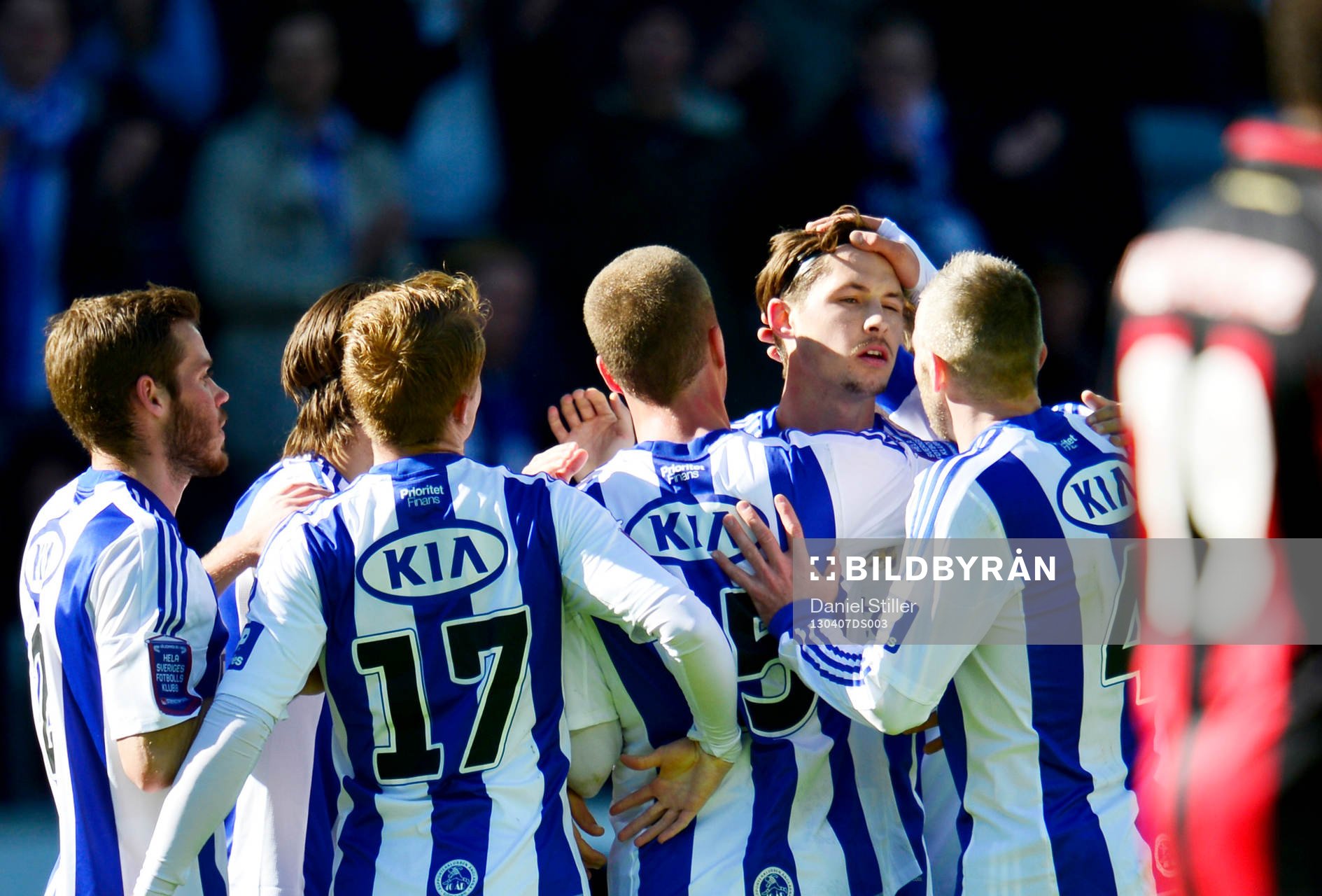 Philip Haglund, IFK Göteborg.gör 1-0. © Bildbyrån -