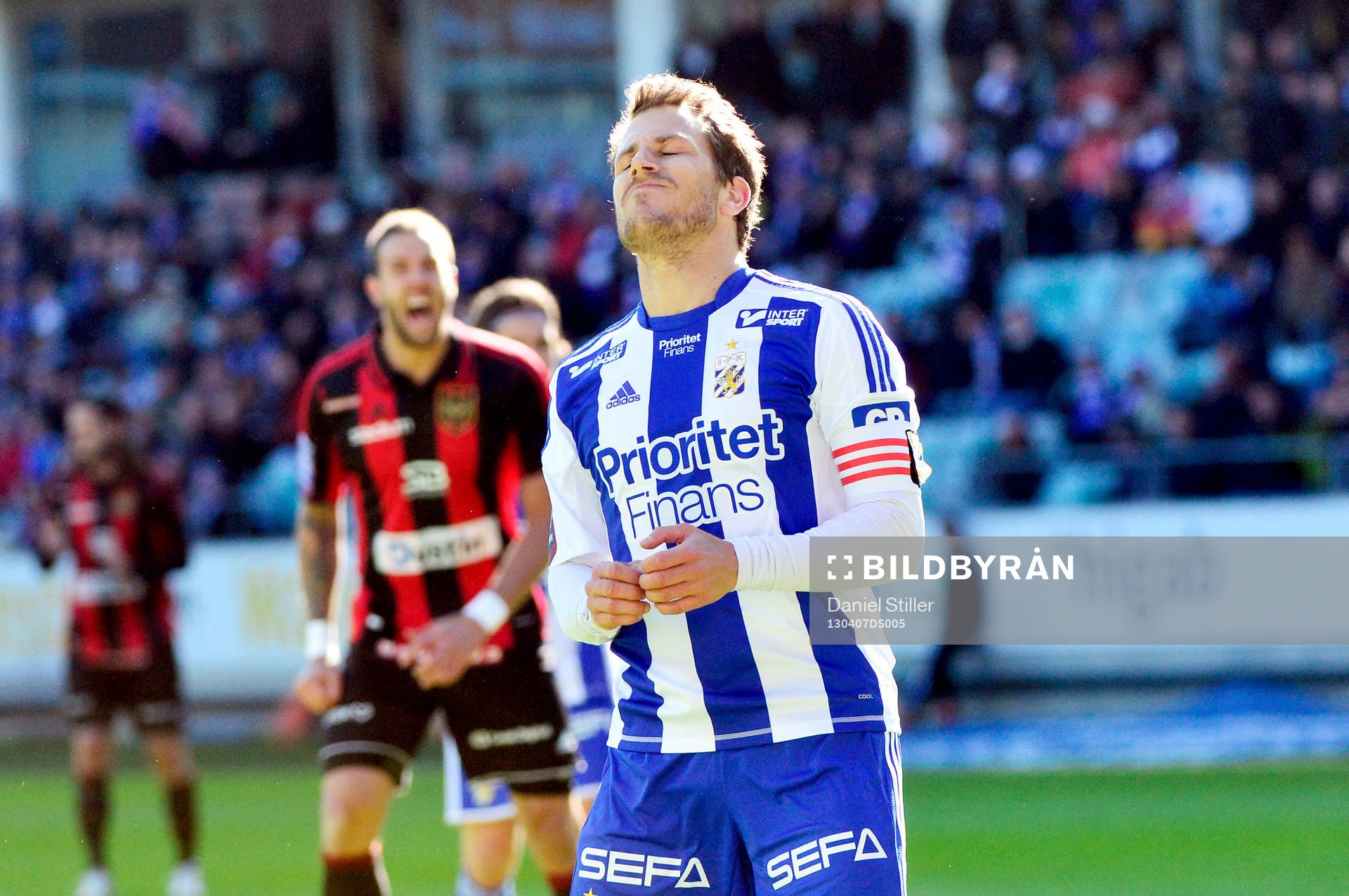 Tobias Hysén, IFK Göteborg bränner en straff