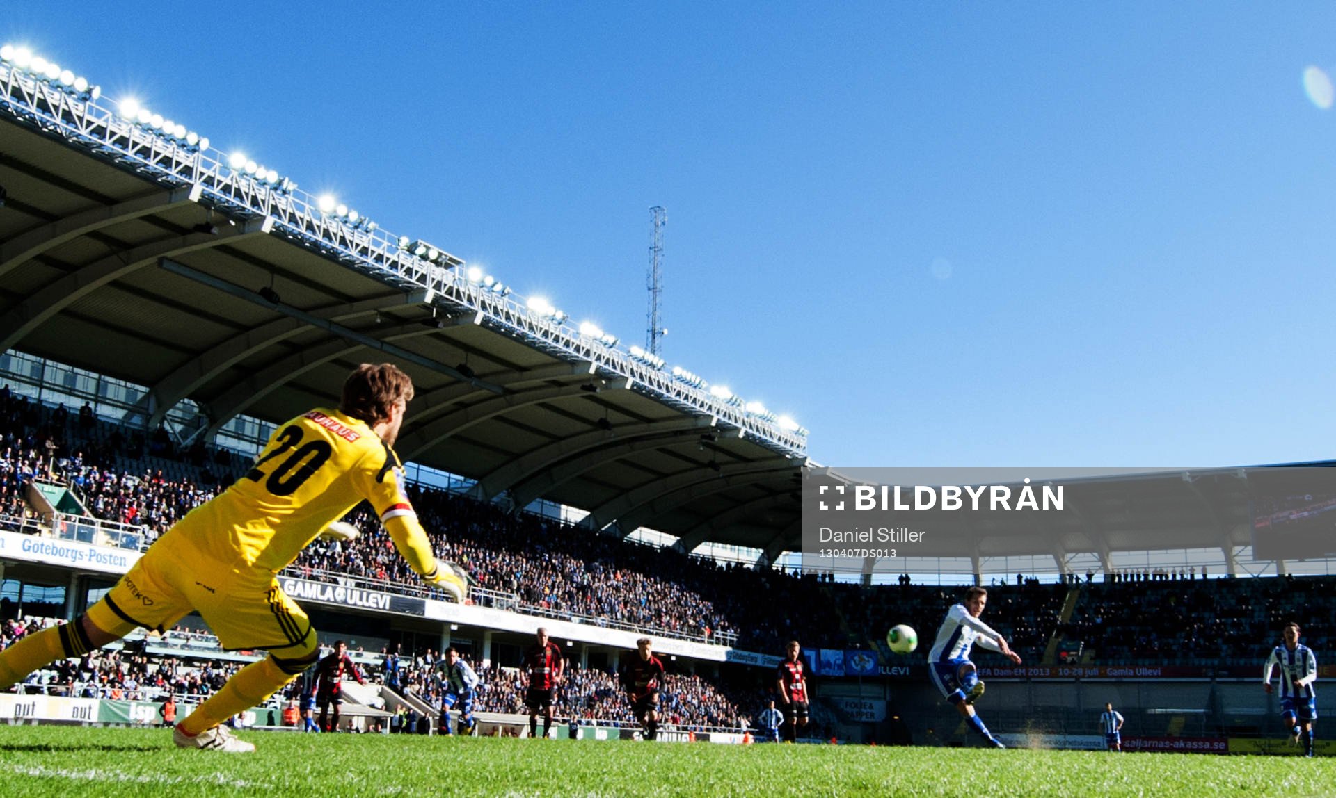 Tobias Hysén, IFK Göteborg, missar en straff. Niklas