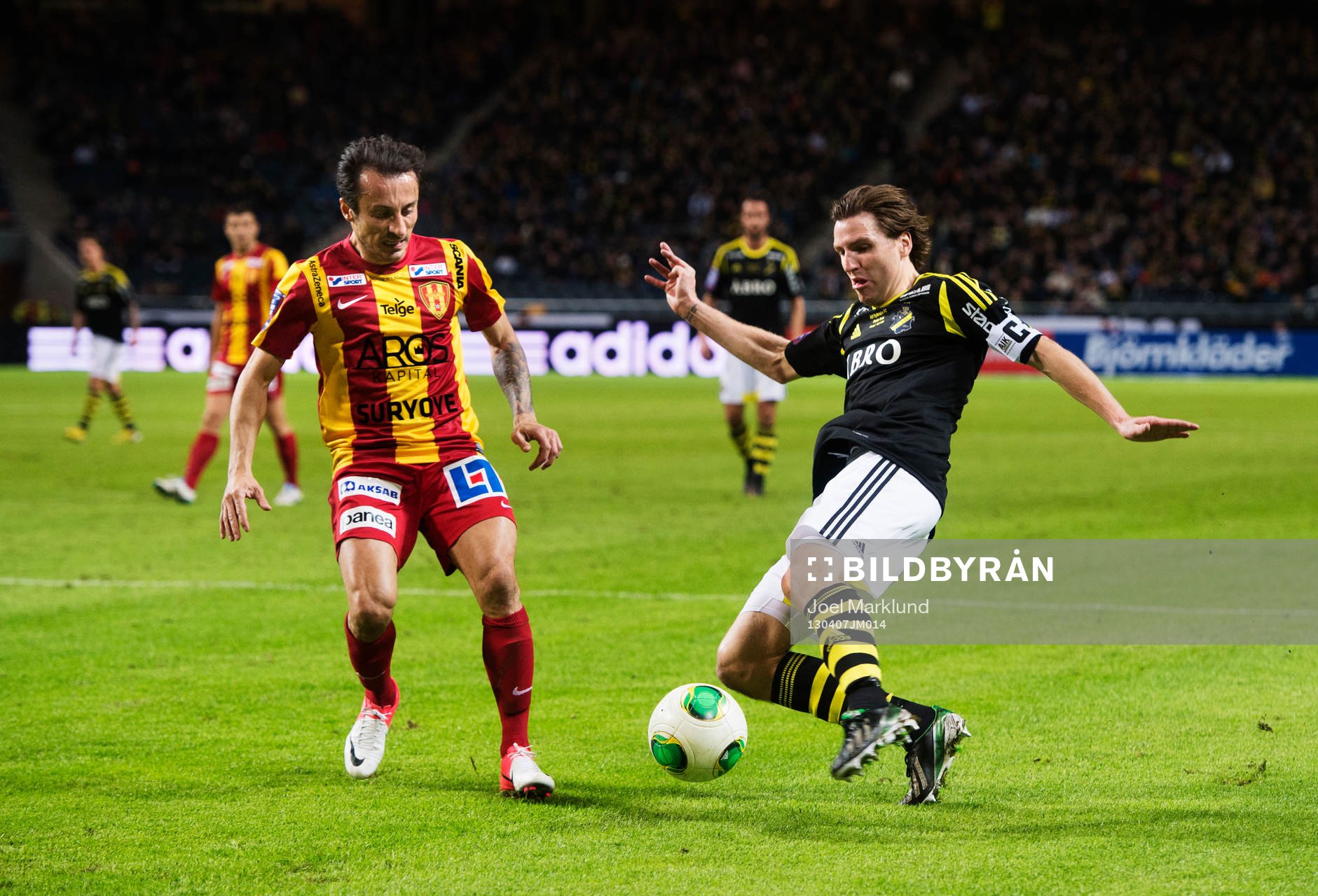 Louay Chanko, Syrianska, utmanas av Nils-Eric Johansson, AIK
