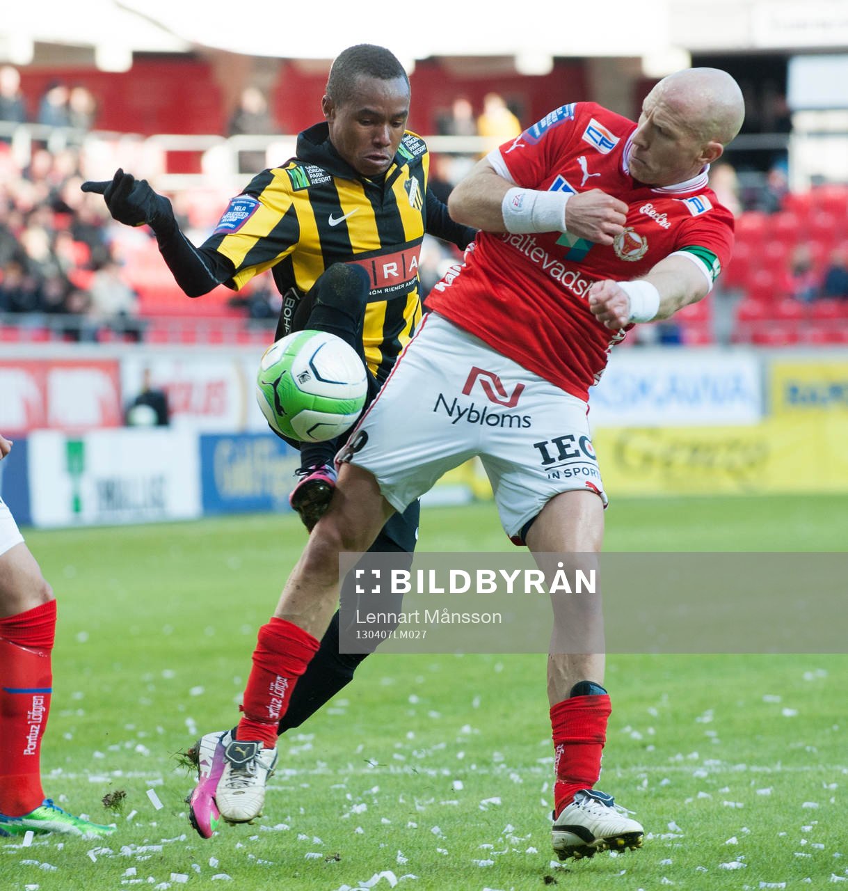 Nasiru Mohammed, Häcken och Henrik Rydström, Kalmar.
