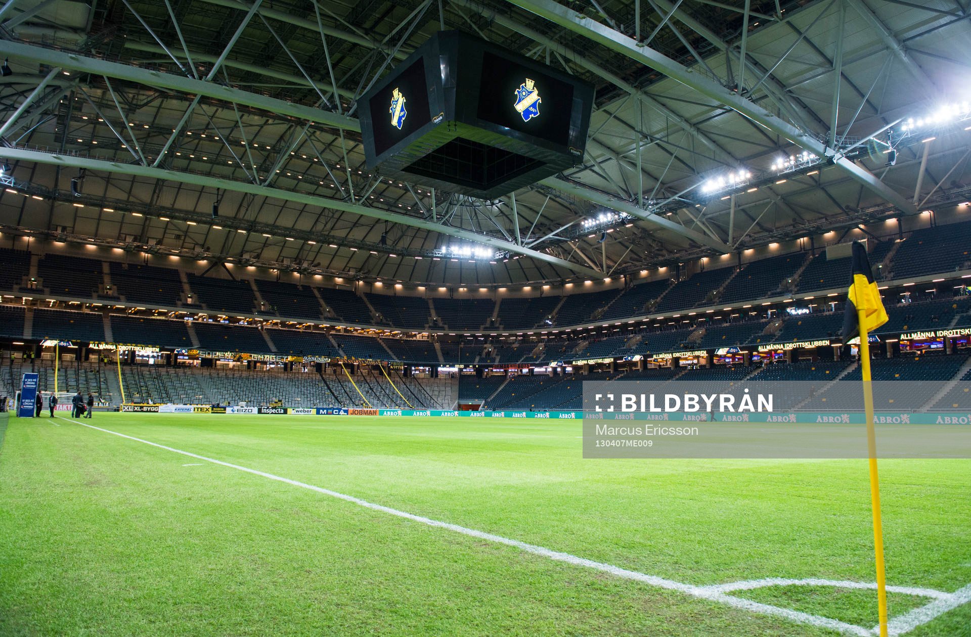 Fotboll, Allsvenskan, AIK - Syrianska