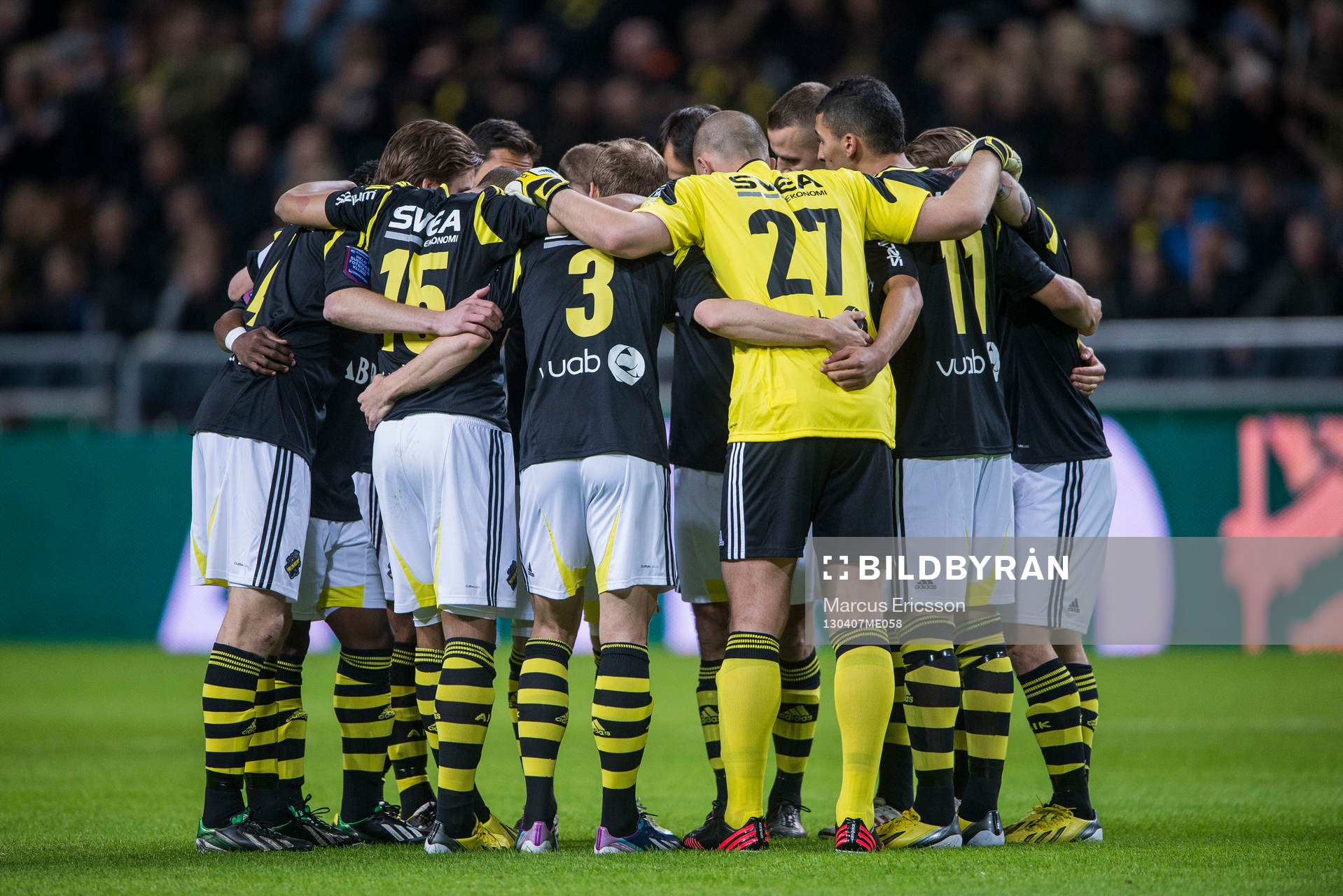 Fotboll, Allsvenskan, AIK - Syrianska: AIK