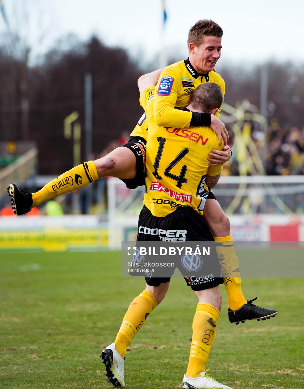Marcus Rohdén, James Keene, Elfsborg, jublar