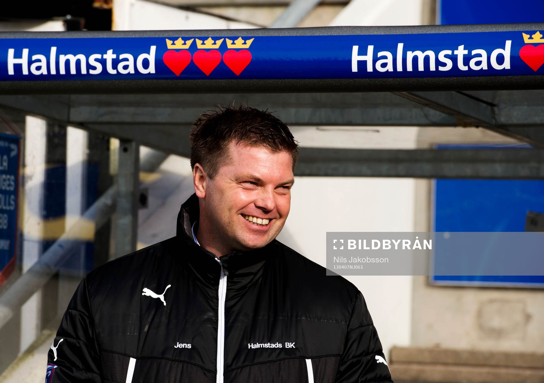 Jens Gustafsson, tränare Halmstad