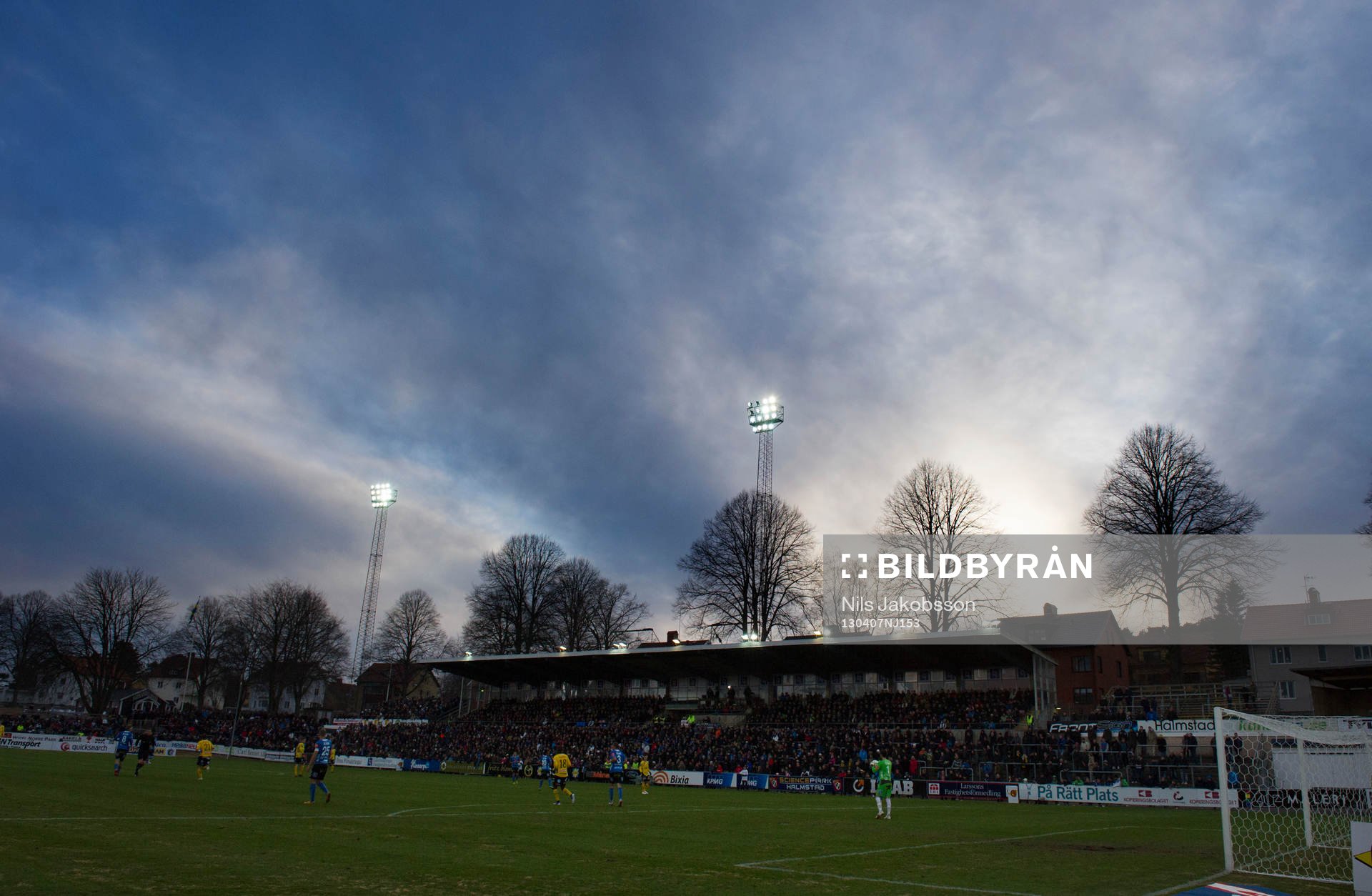 Fotboll, Allsvenskan, Halmstad BK - Elfsborg: Örjans Vall.