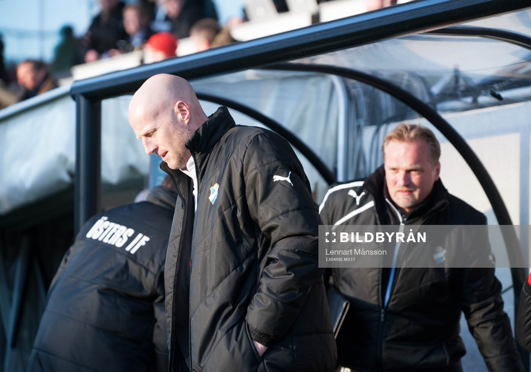 Andreas Thomsson och Jörgen Petersson, tränare, Öster