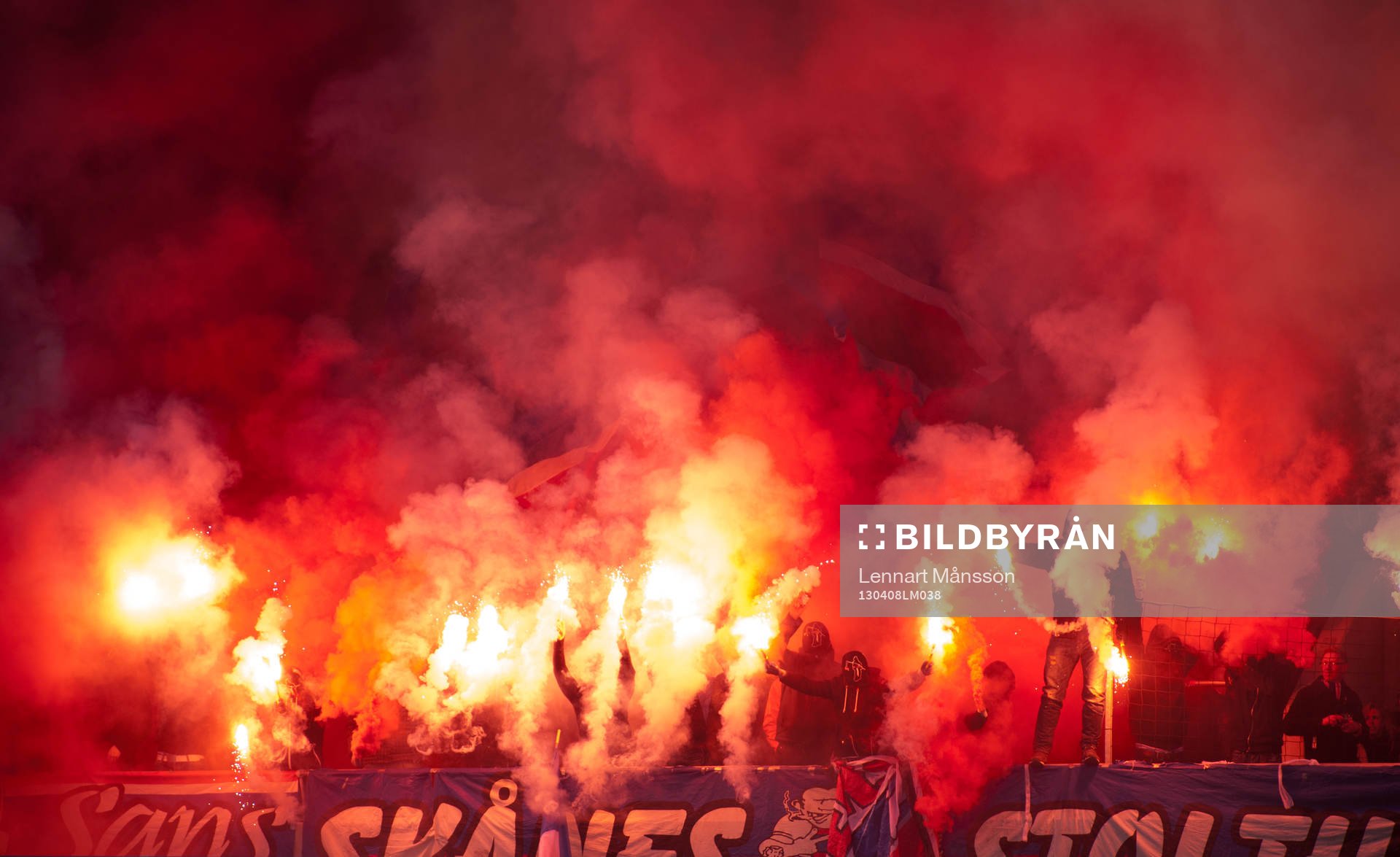 Bengaler som kostar Helsingborg, bengaler eldas på