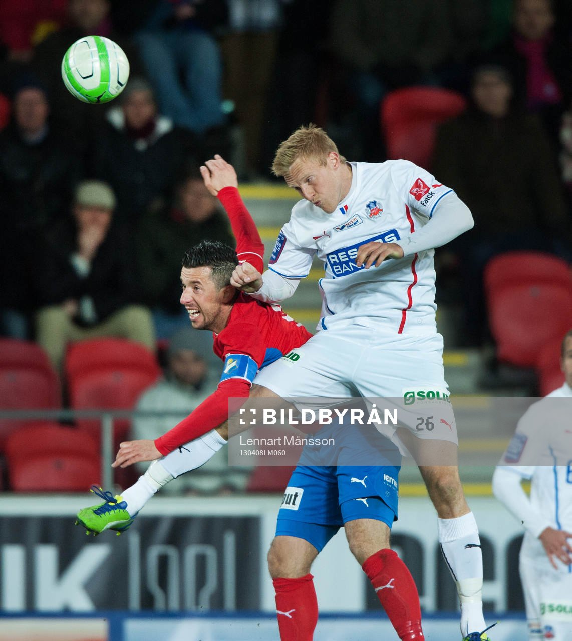 Peter Larsson, Helsingborg mot Denis Velic, Öster