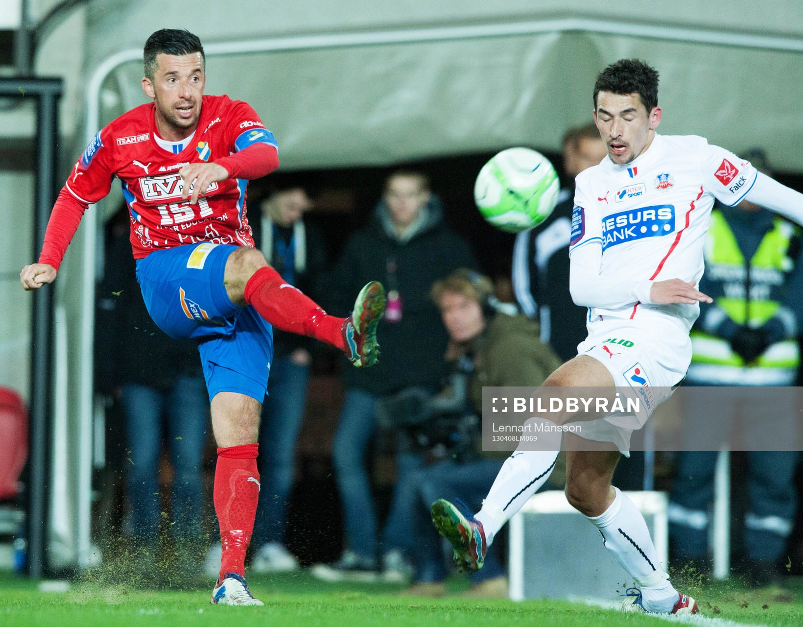 Denis Velic, Öster och Loret Sadiku, helsingborg