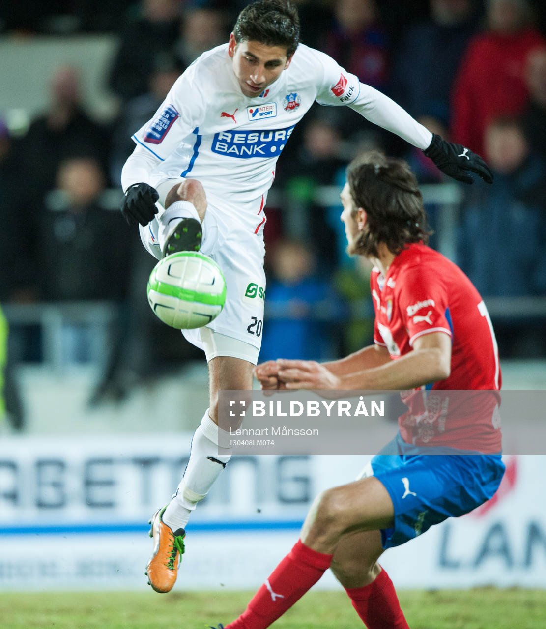 Fotboll, allsvenskan, Öster - Helsingborg: Alejandro Bedoya, Helsingborg