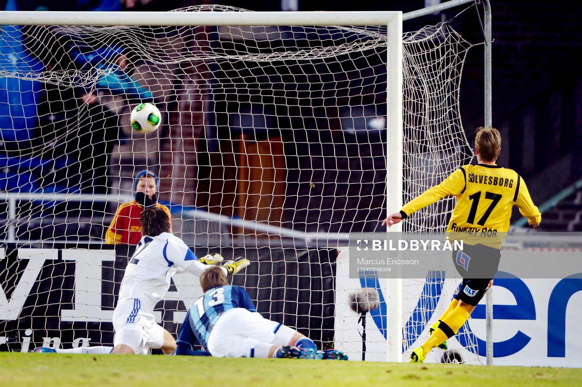 Robin Strömberg, Mjällby gör 0-1