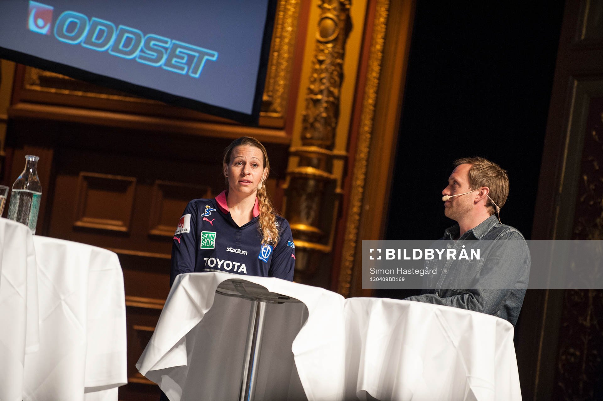 Charlotte Rohlin, Linköping och Martin Sjögren, tränare