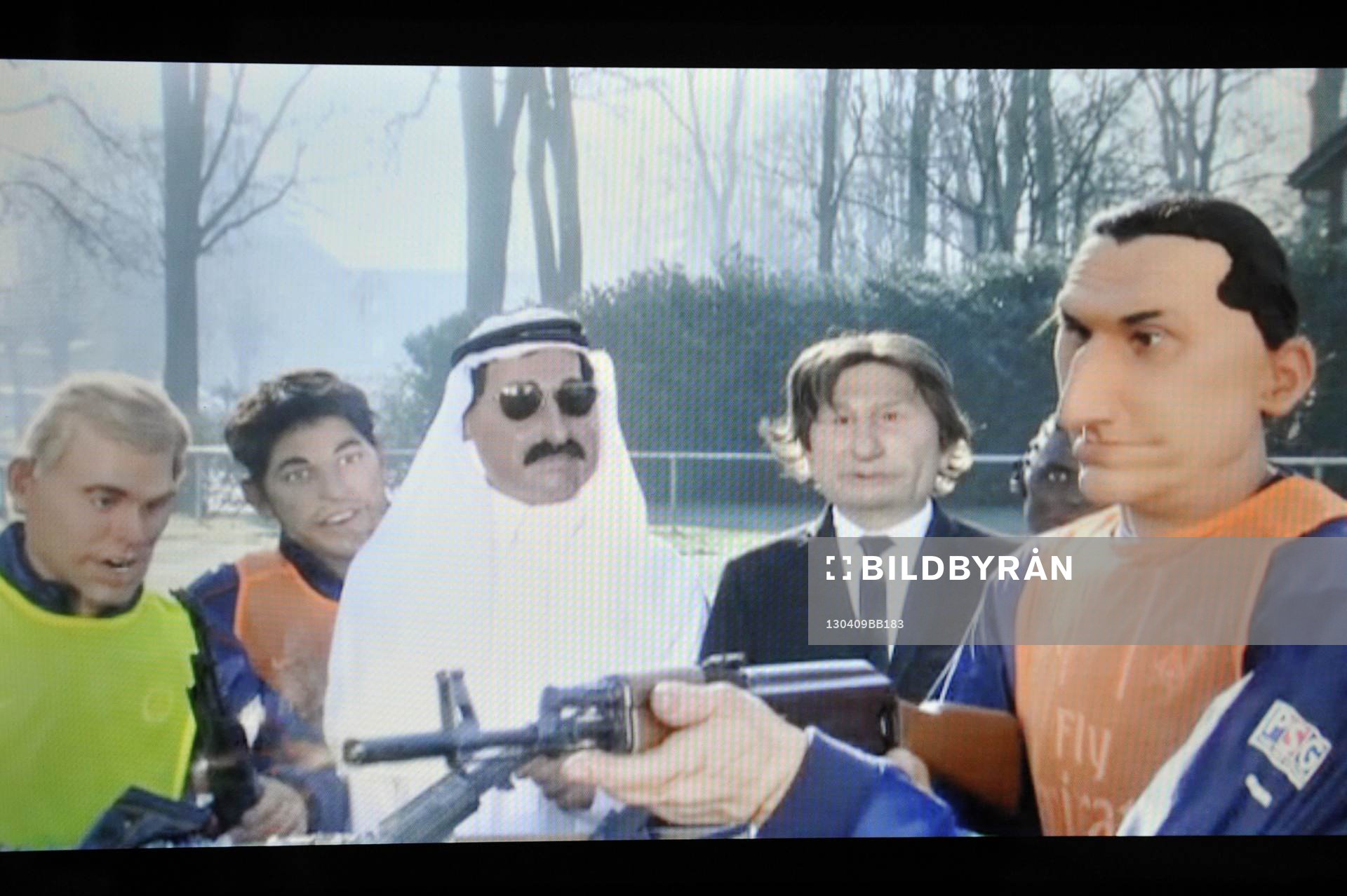 LEONARDO / Prince Al Thani / Zlatan IBRAHIMOVIC -
