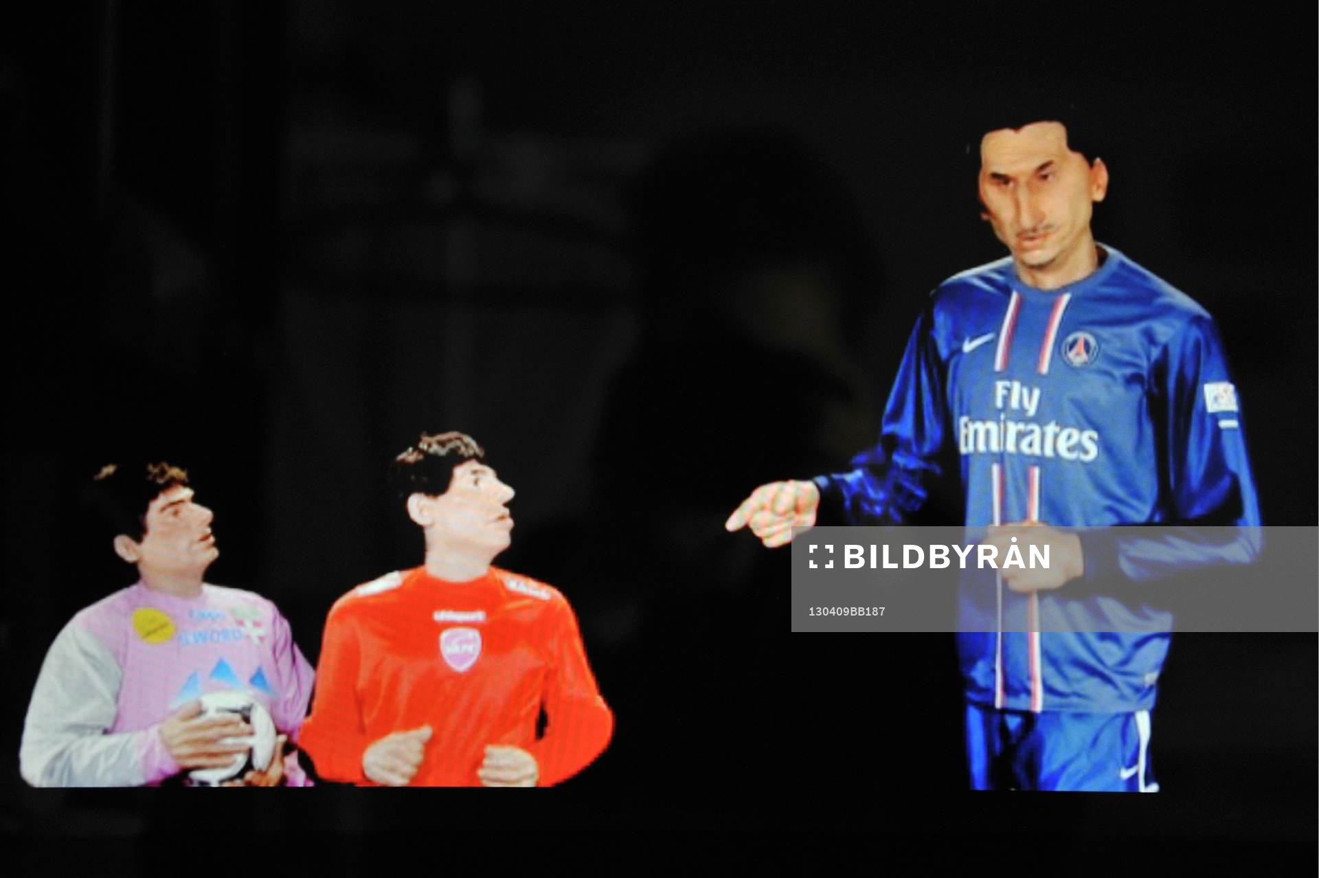 Zlatan IBRAHIMOVIC- 09.04.2013 - Illustration des Guignols