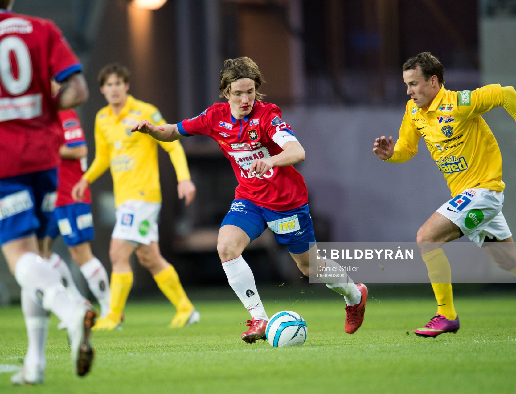 Jakob Lindström, Örgryte, med näsblod