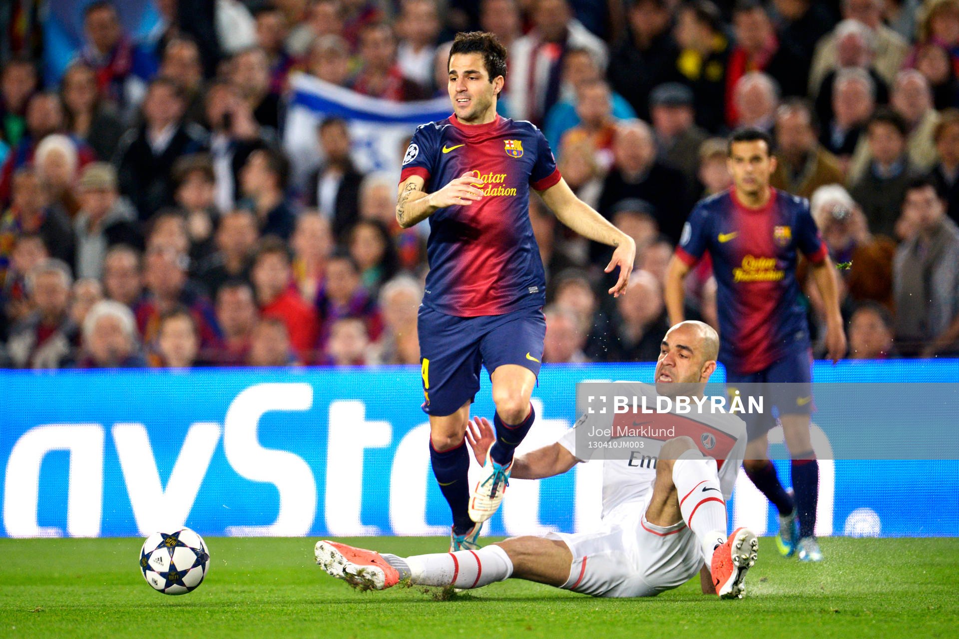 Fotboll, Champions League, kvartsfinal, Barcelona - Paris